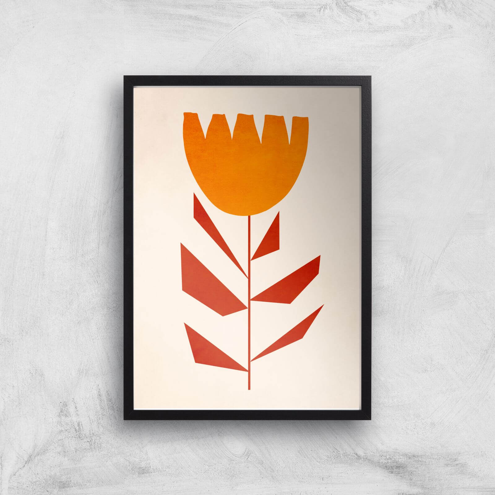 Borris Photography Ruby Tuesday Giclee Art Print - A3 - Black Frame