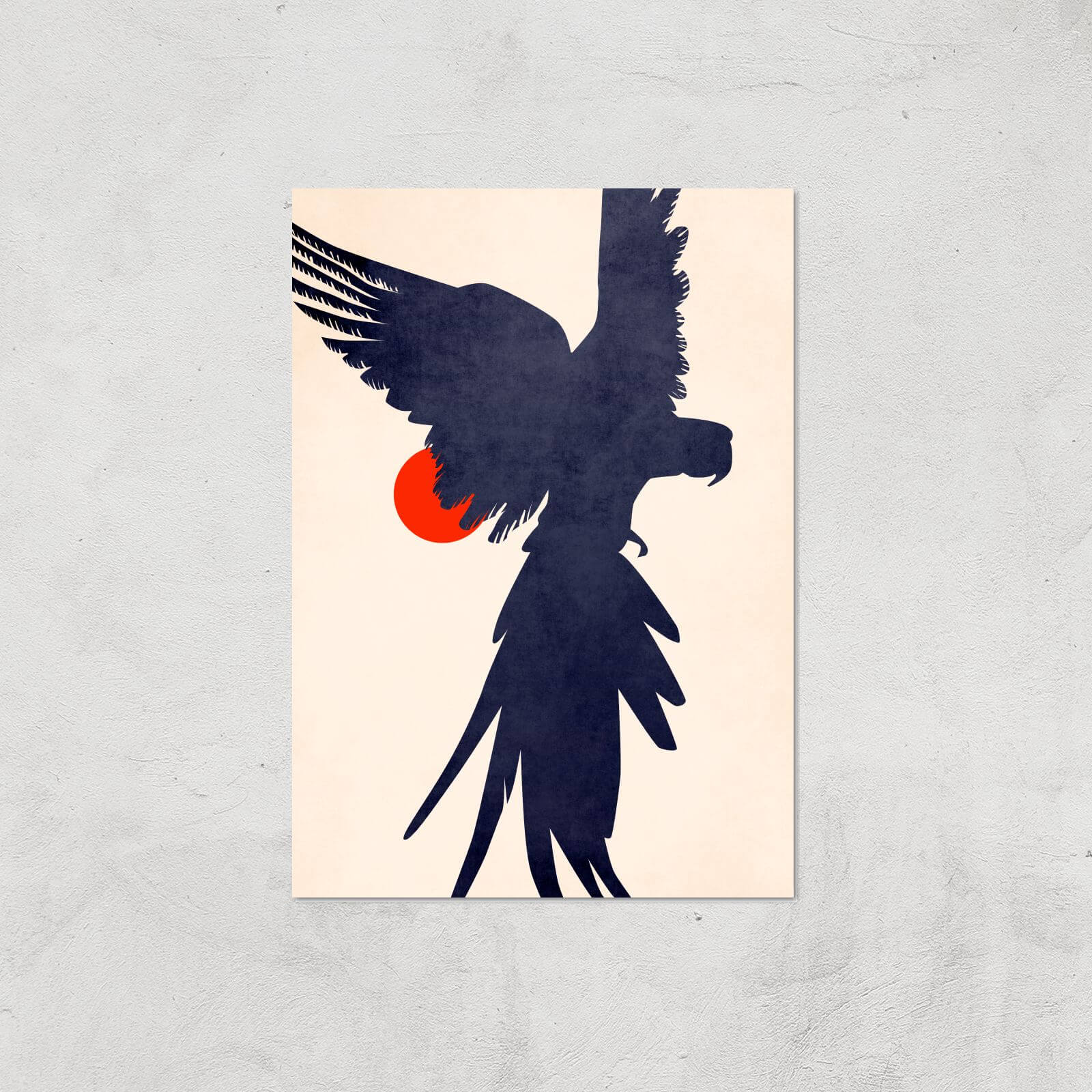 Borris Photography Parrot Giclee Art Print - A4 - Print Only