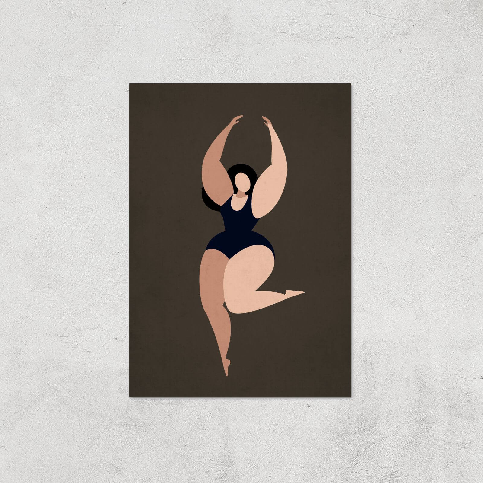Borris Photography Prima Ballerina Pose Giclee Art Print - A4 - Print Only