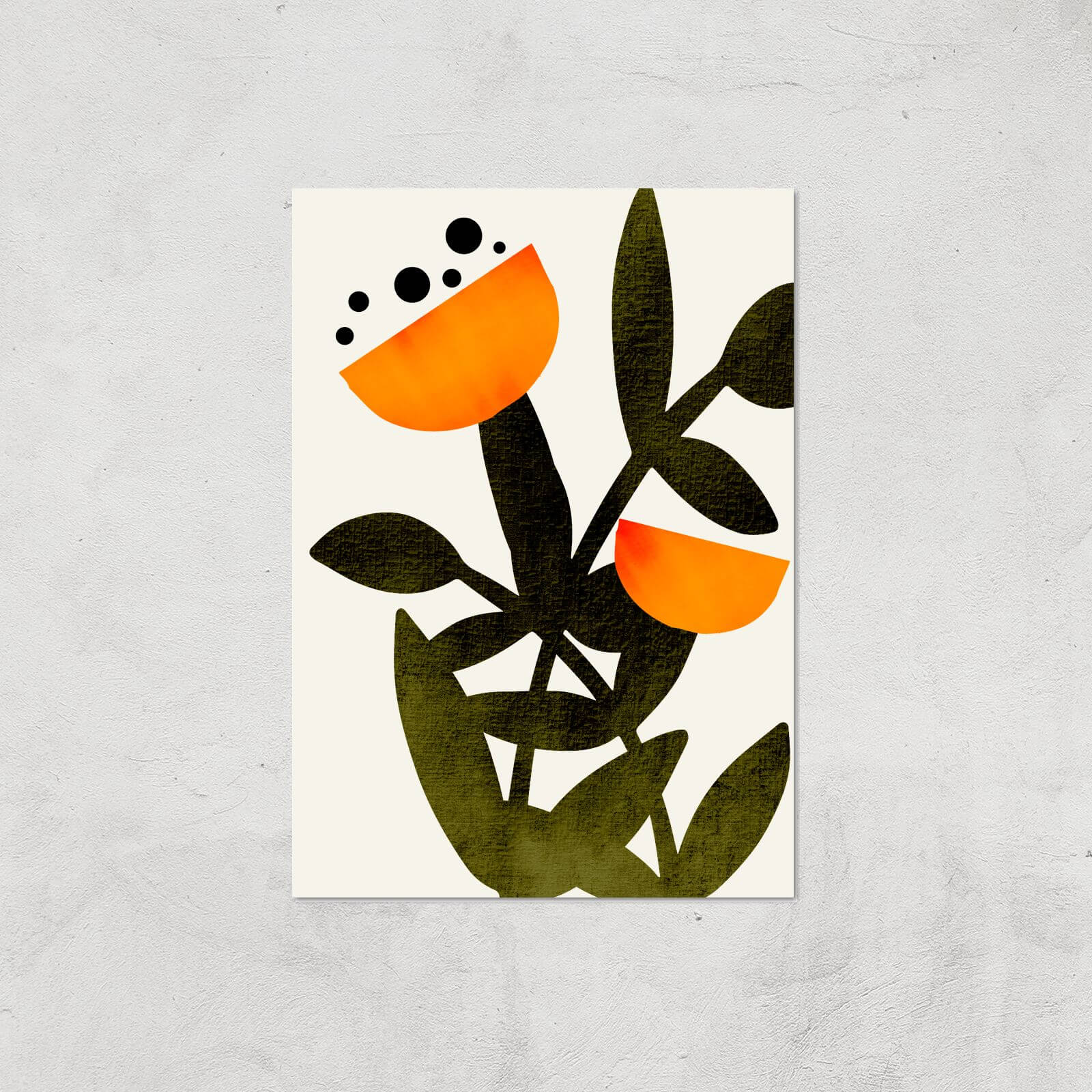 Borris Photography A Flower Called Polly Giclee Art Print - A4 - Print Only