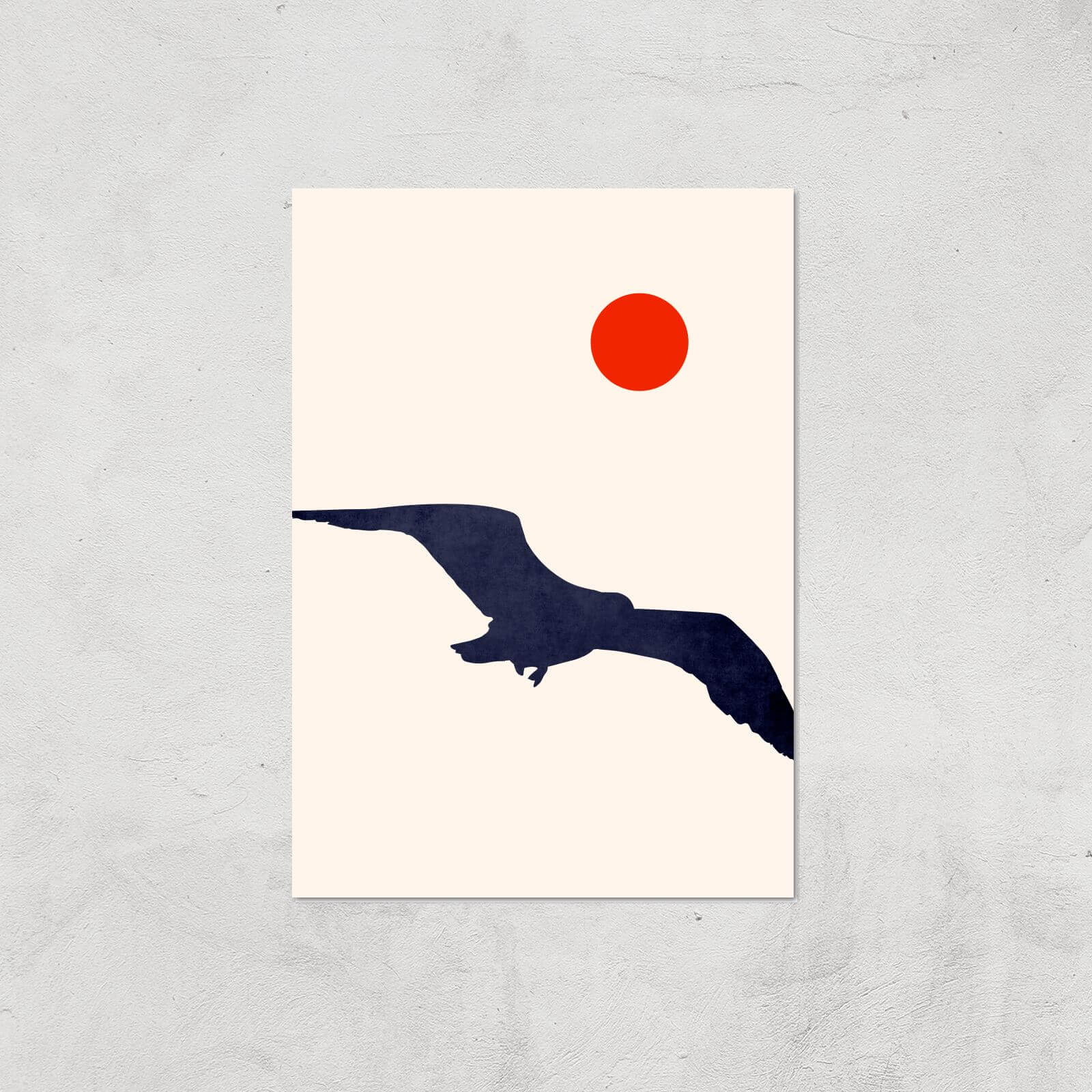 Borris Photography Seagull Giclee Art Print - A3 - Print Only