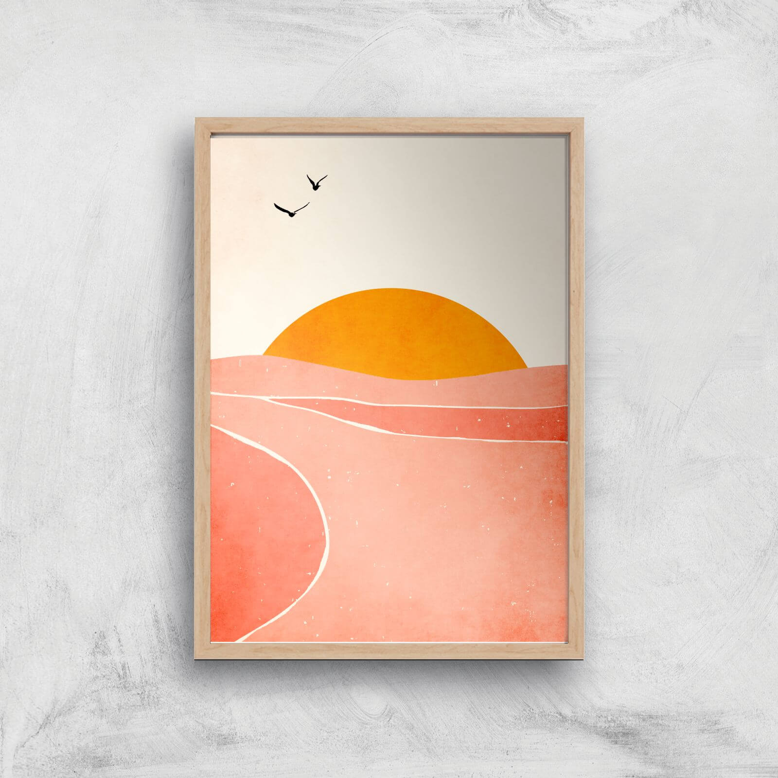 Borris Photography Dancing In The Sun Giclee Art Print - A3 - Wooden Frame