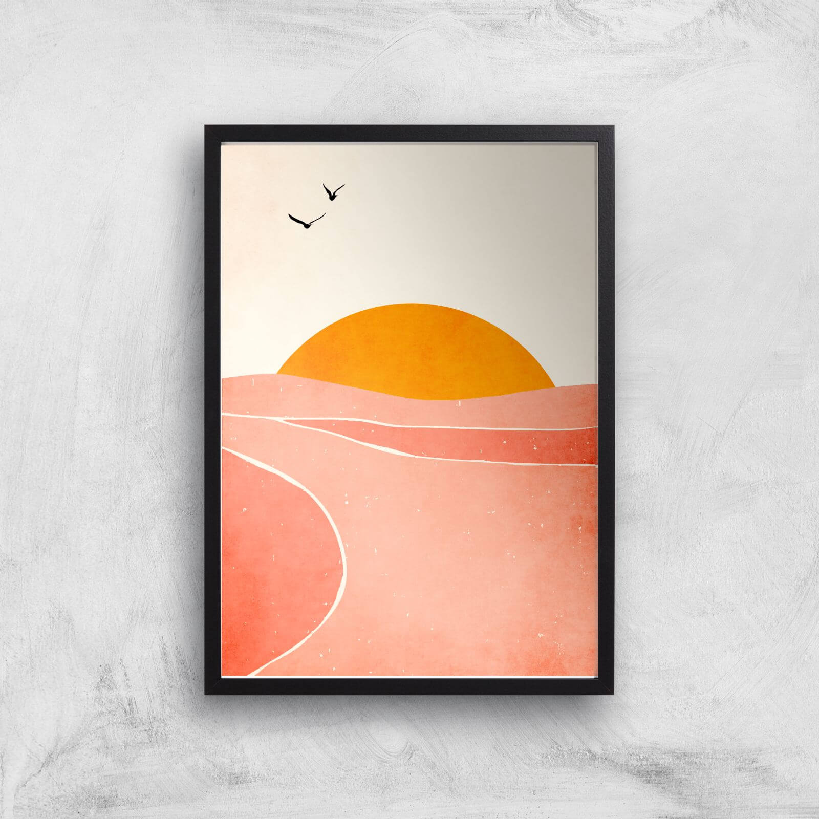 Borris Photography Dancing In The Sun Giclee Art Print - A3 - Black Frame