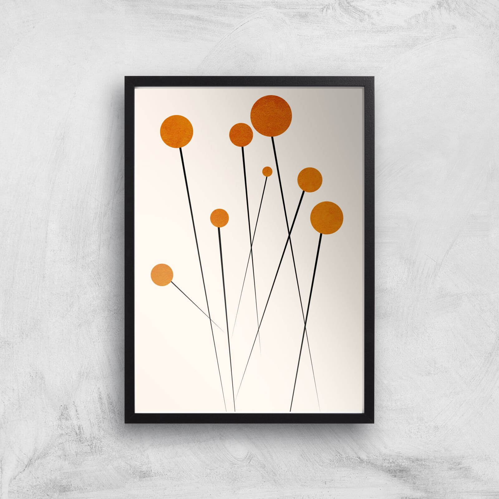 Borris Photography Dreaming Daisies Giclee Art Print - A2 - Black Frame