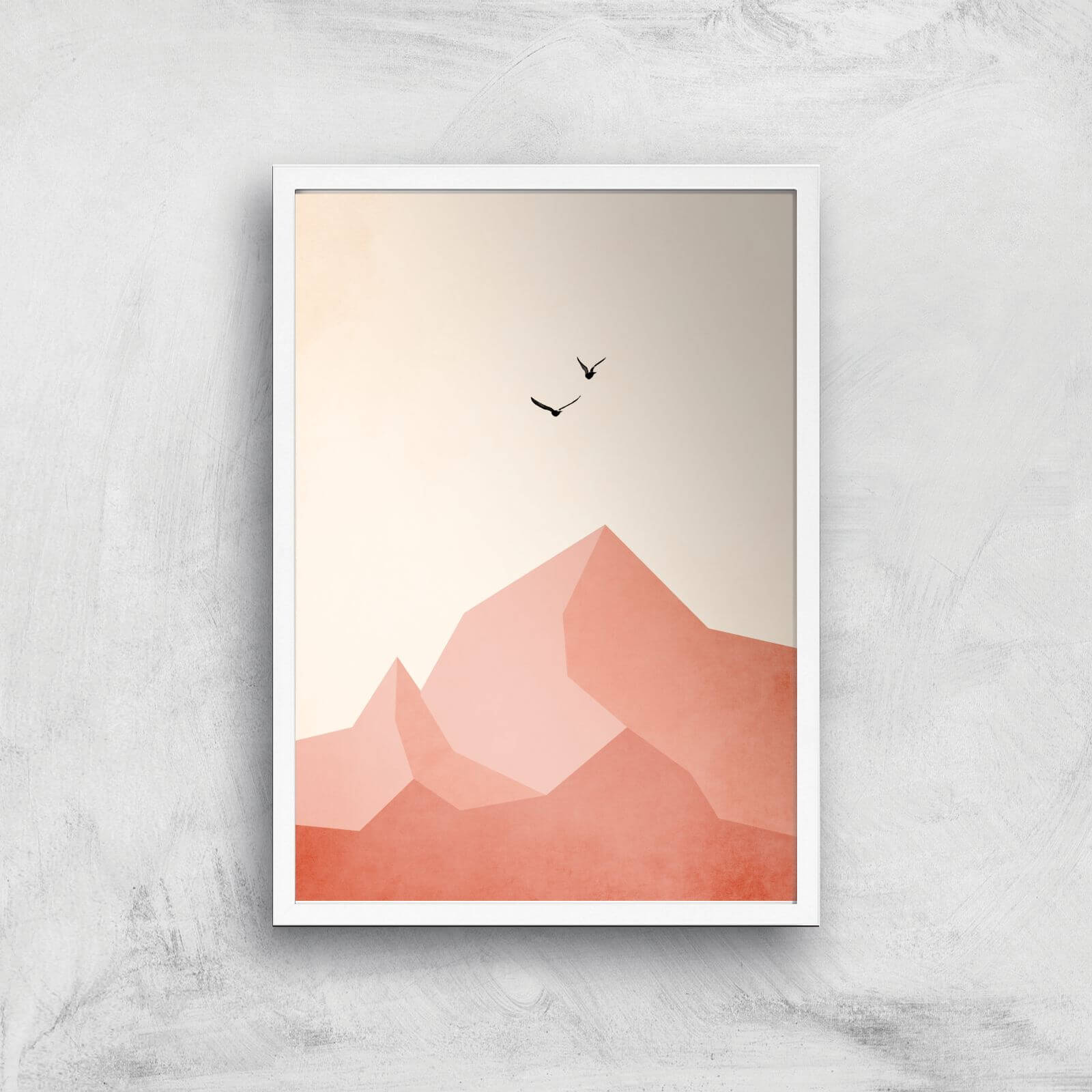 Borris Photography Zugspitze Eins Giclee Art Print - A2 - White Frame