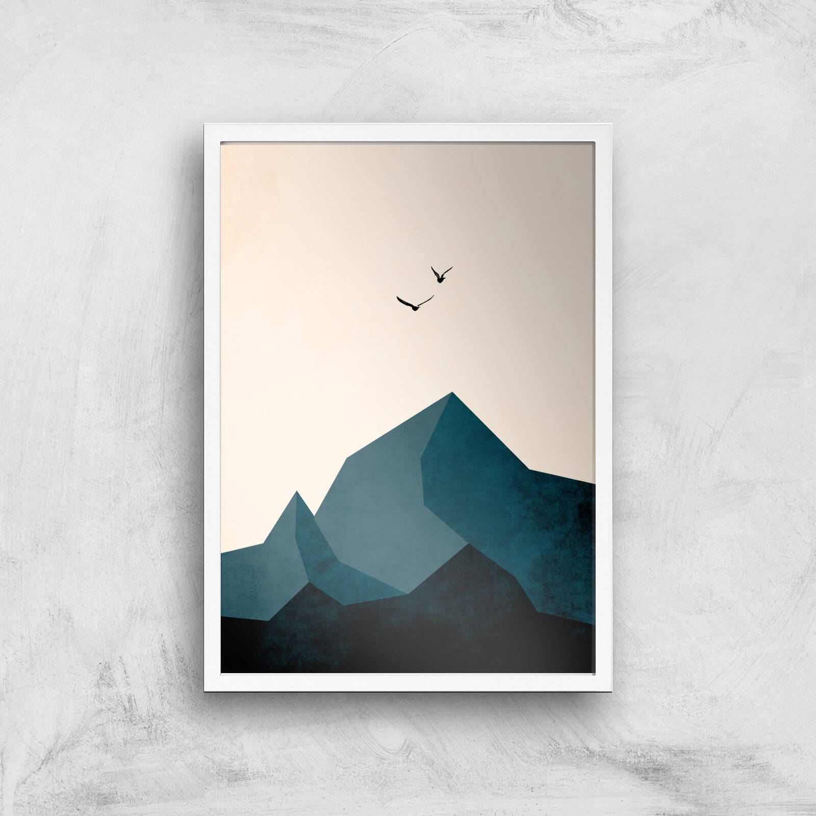 Borris Photography Zugspitze Zwei Giclee Art Print - A3 - White Frame
