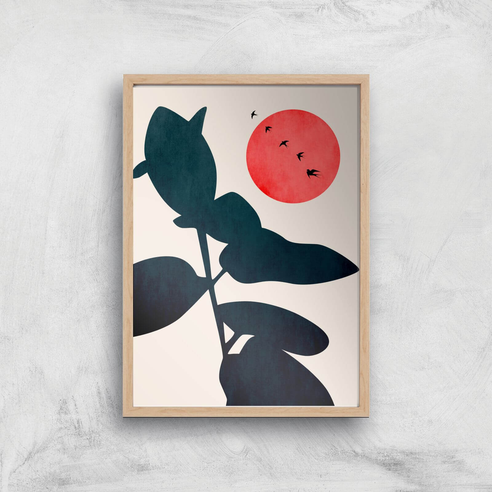 Borris Photography Moonshine Memories Giclee Art Print - A3 - Wooden Frame