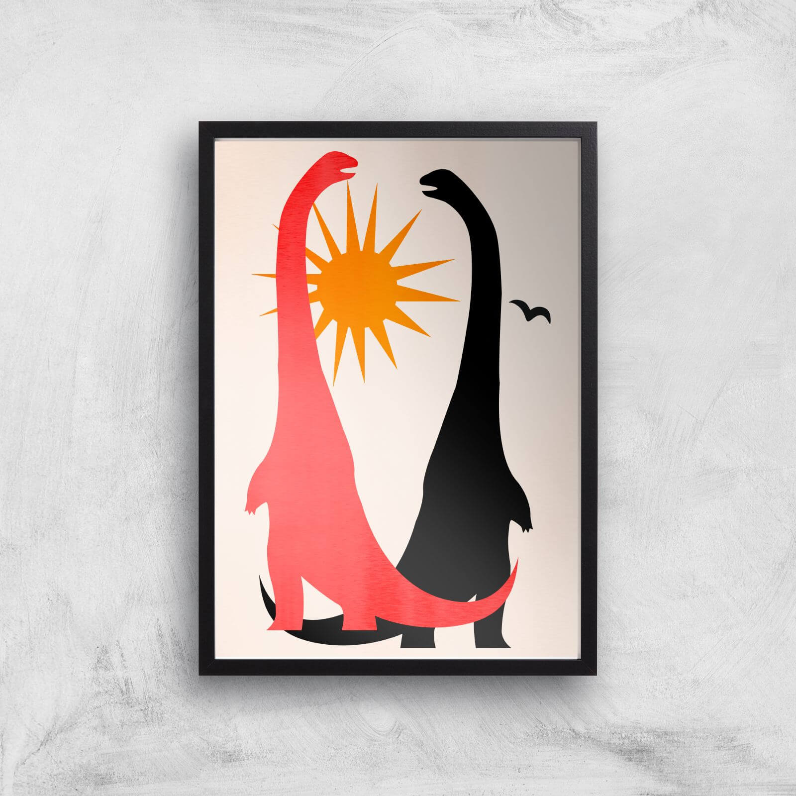 Borris Photography Good Old Days Giclee Art Print - A4 - Black Frame