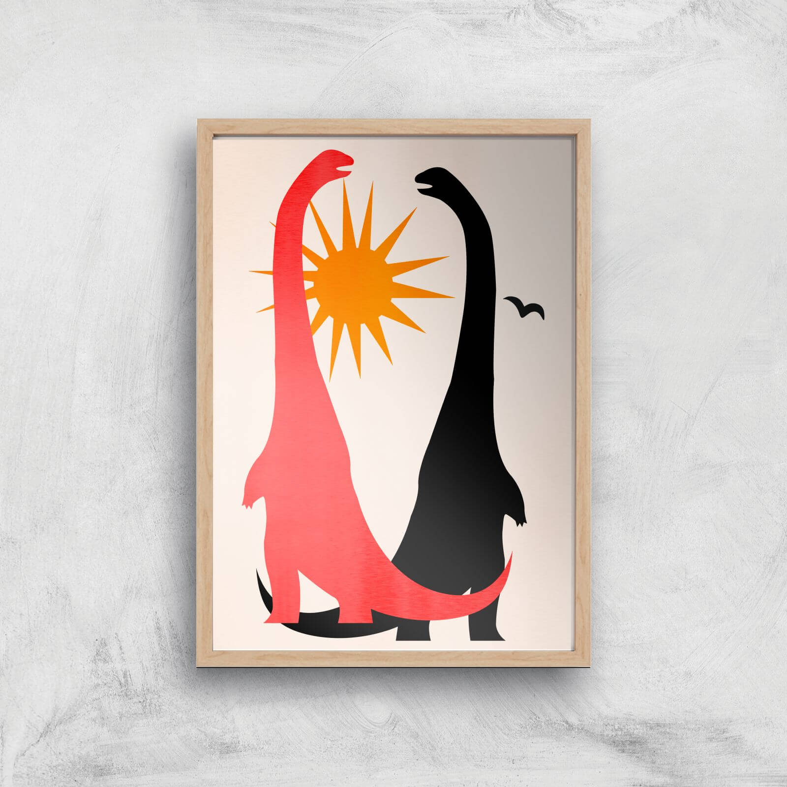 Borris Photography Good Old Days Giclee Art Print - A3 - Wooden Frame