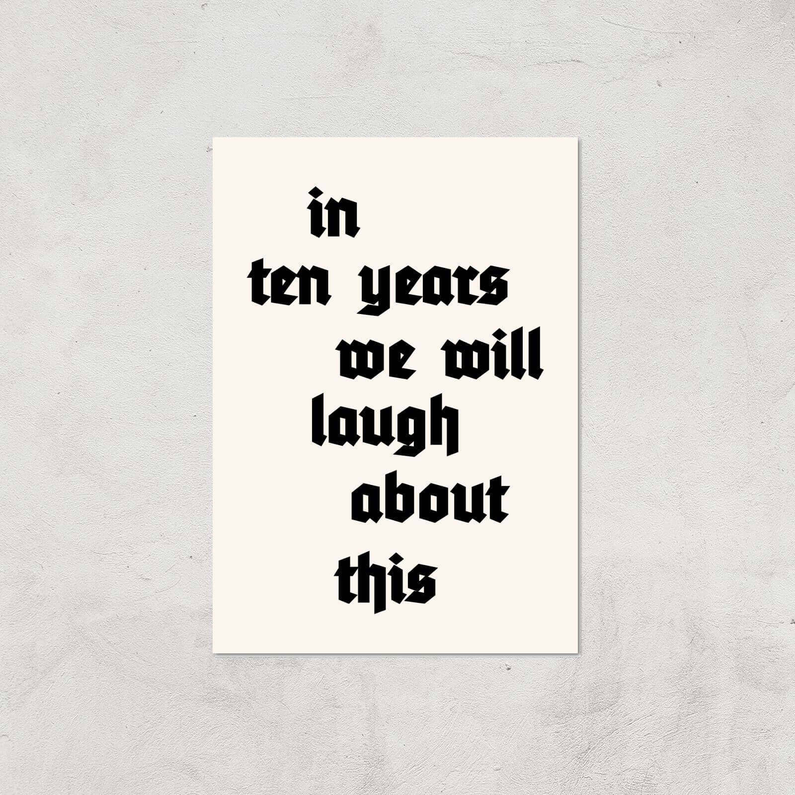 Borris Photography In Ten Years Giclee Art Print - A2 - Print Only