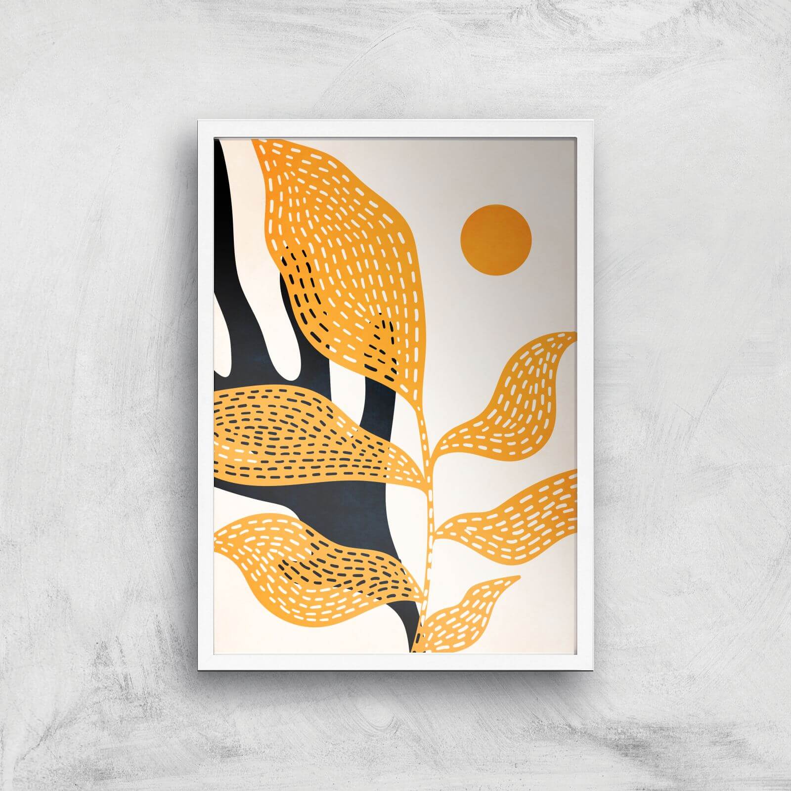 Borris Photography Van Goghs Garden Giclee Art Print - A2 - White Frame