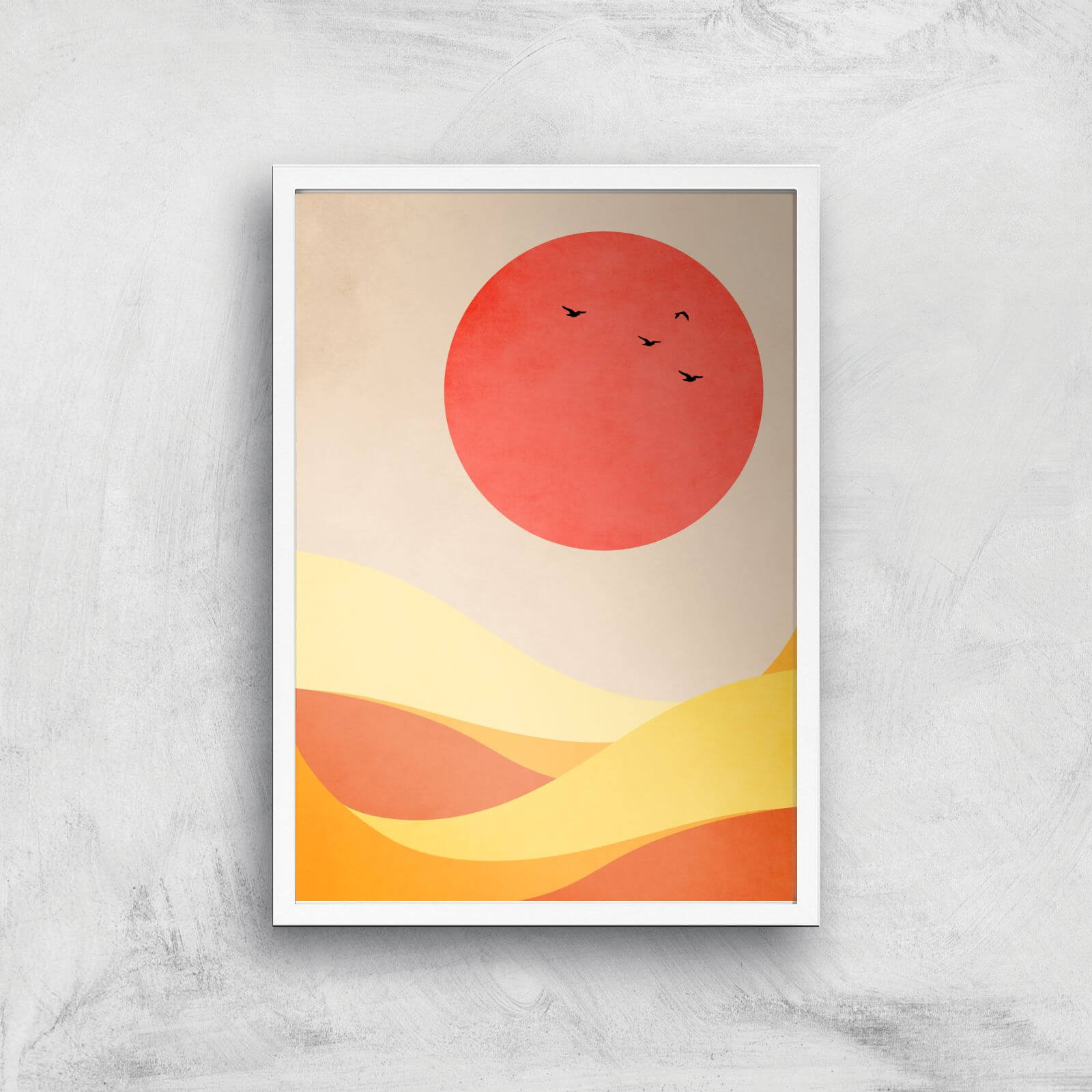 Borris Photography Sweet Harmony Giclee Art Print - A2 - White Frame