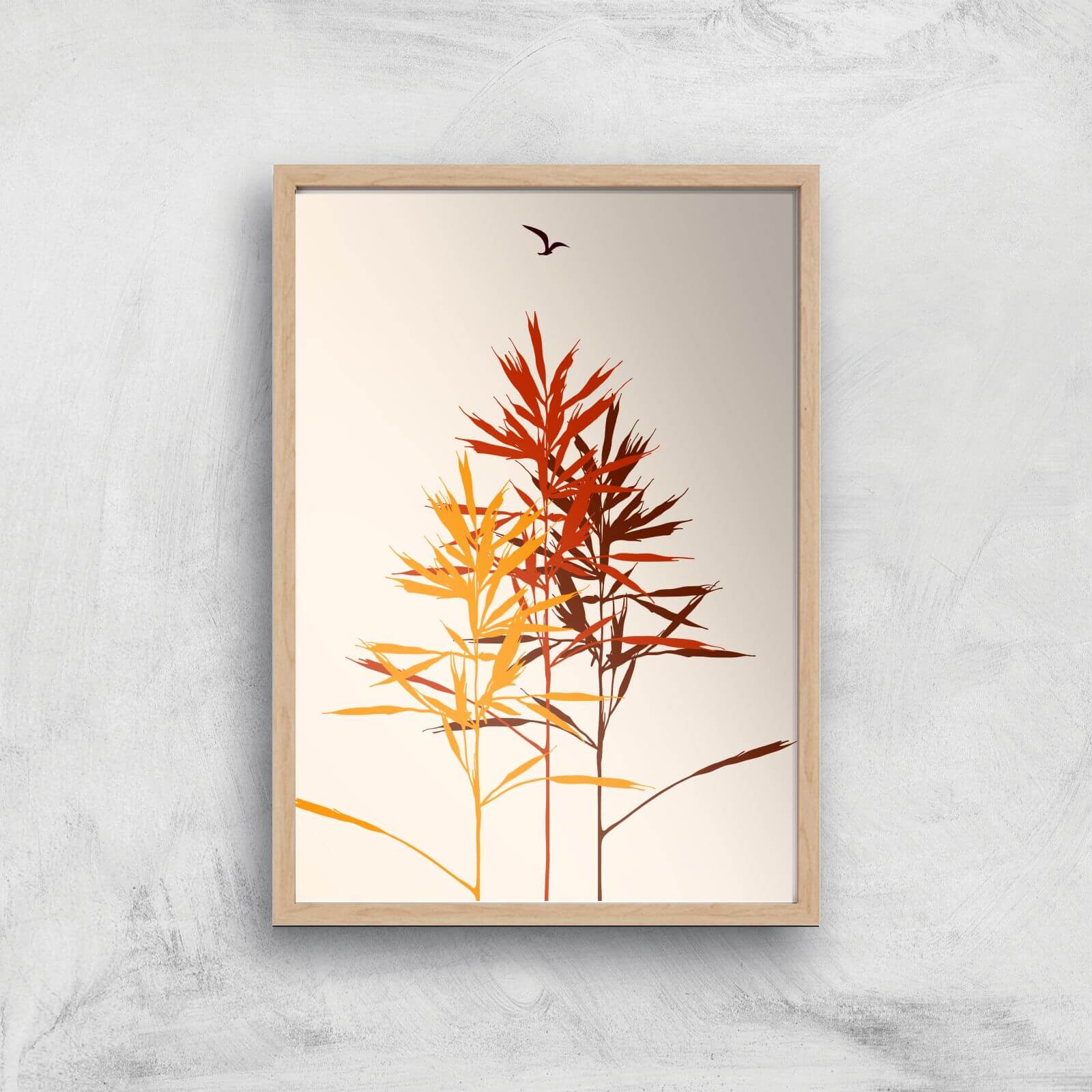 Borris Photography Above The Fields Giclee Art Print - A3 - Wooden Frame