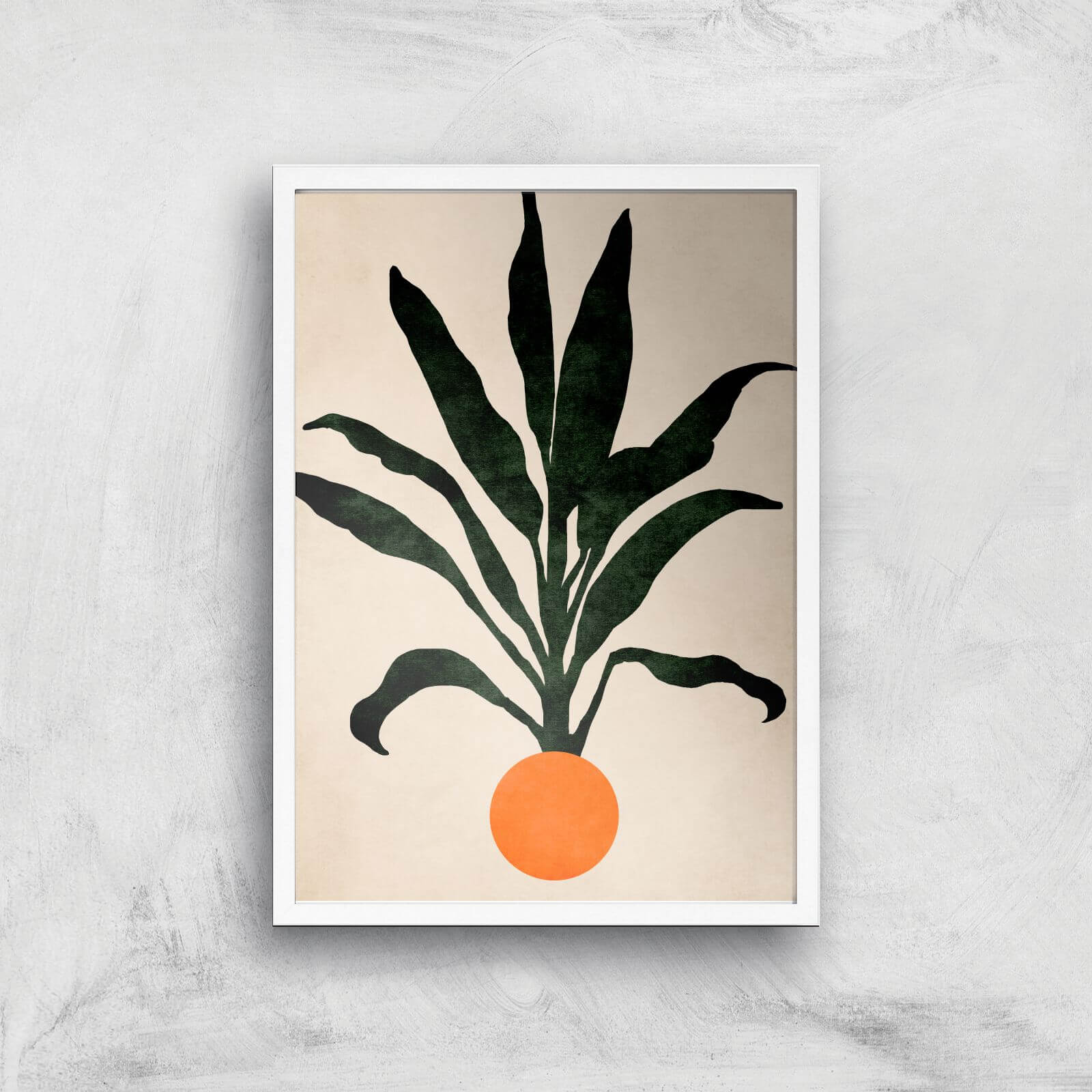 Borris Photography Pumpkin Portrait Giclee Art Print - A3 - White Frame