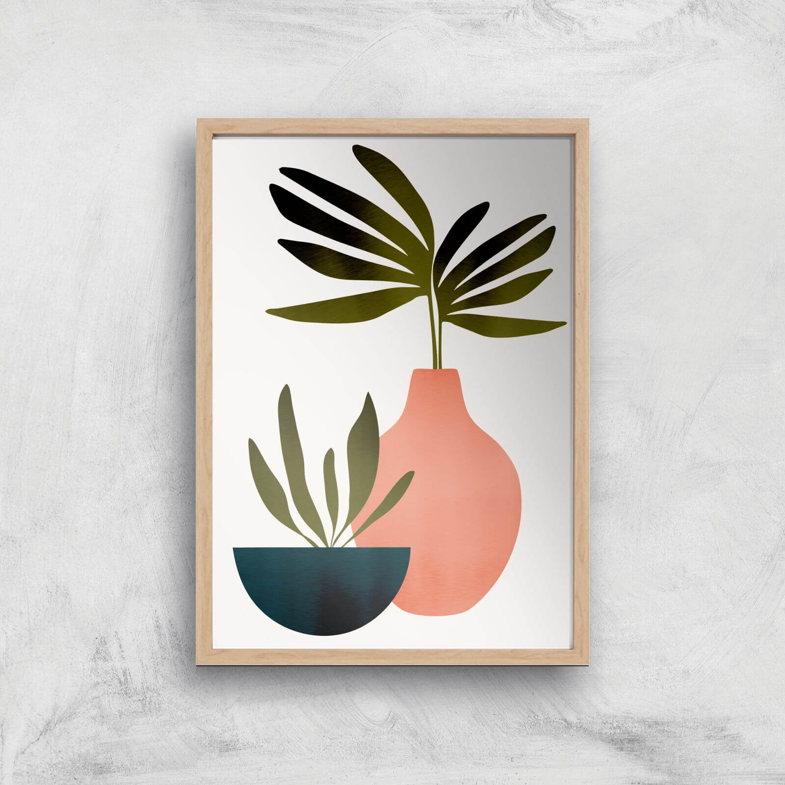 Borris Photography Scandinavian Still Life Giclee Art Print - A3 - Wooden Frame