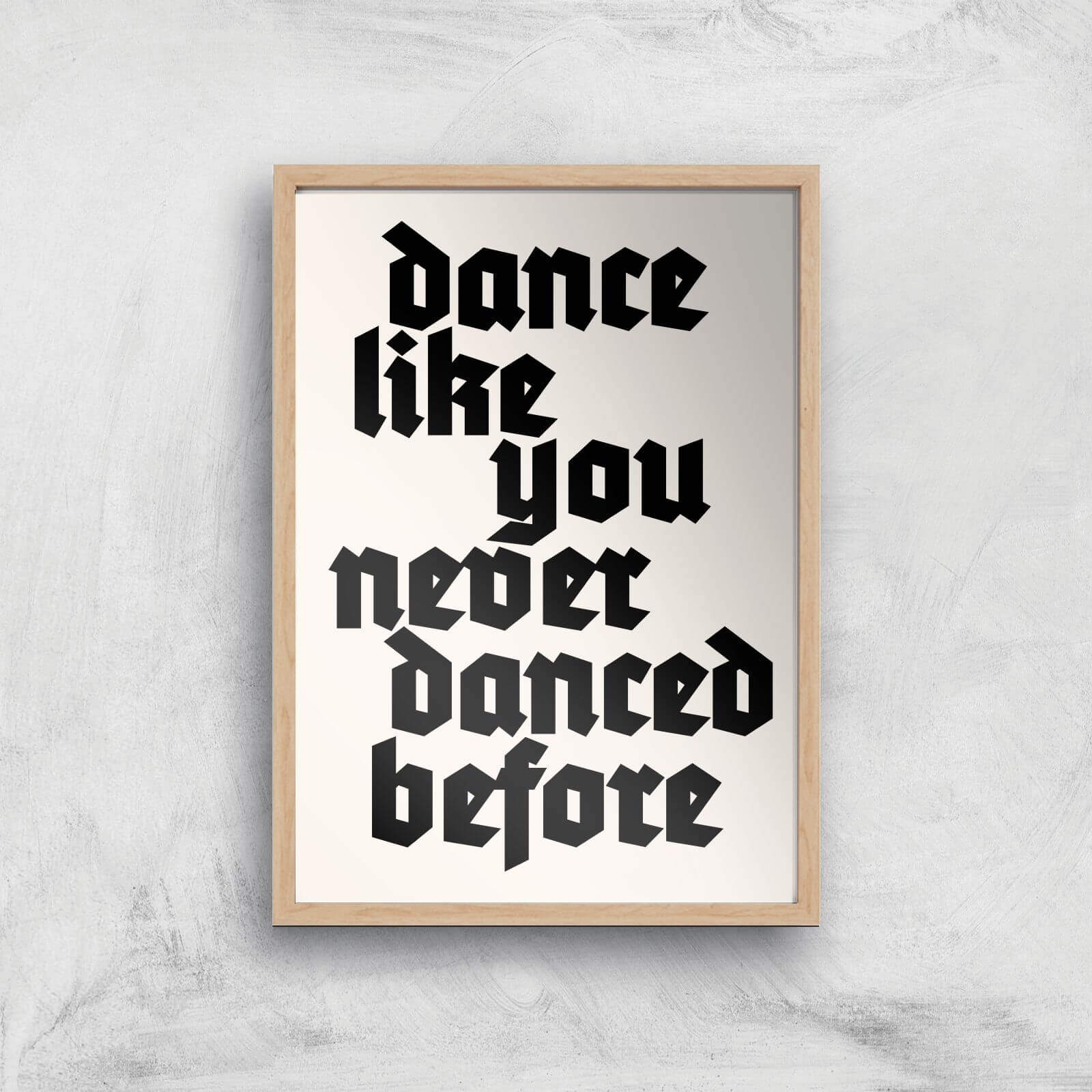 Borris Photography Dance Like Never Before Giclee Art Print - A2 - Wooden Frame