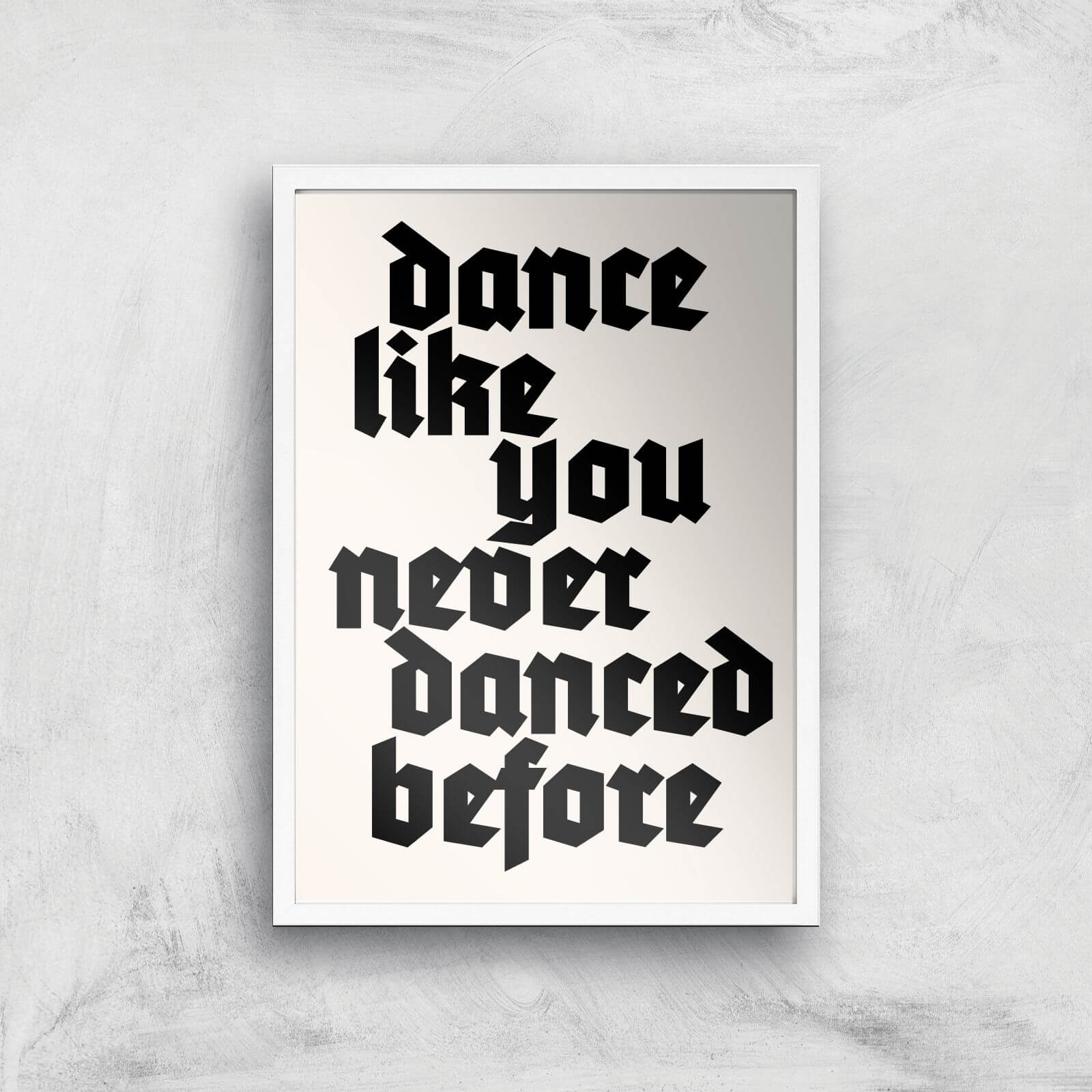 Borris Photography Dance Like Never Before Giclee Art Print - A2 - White Frame