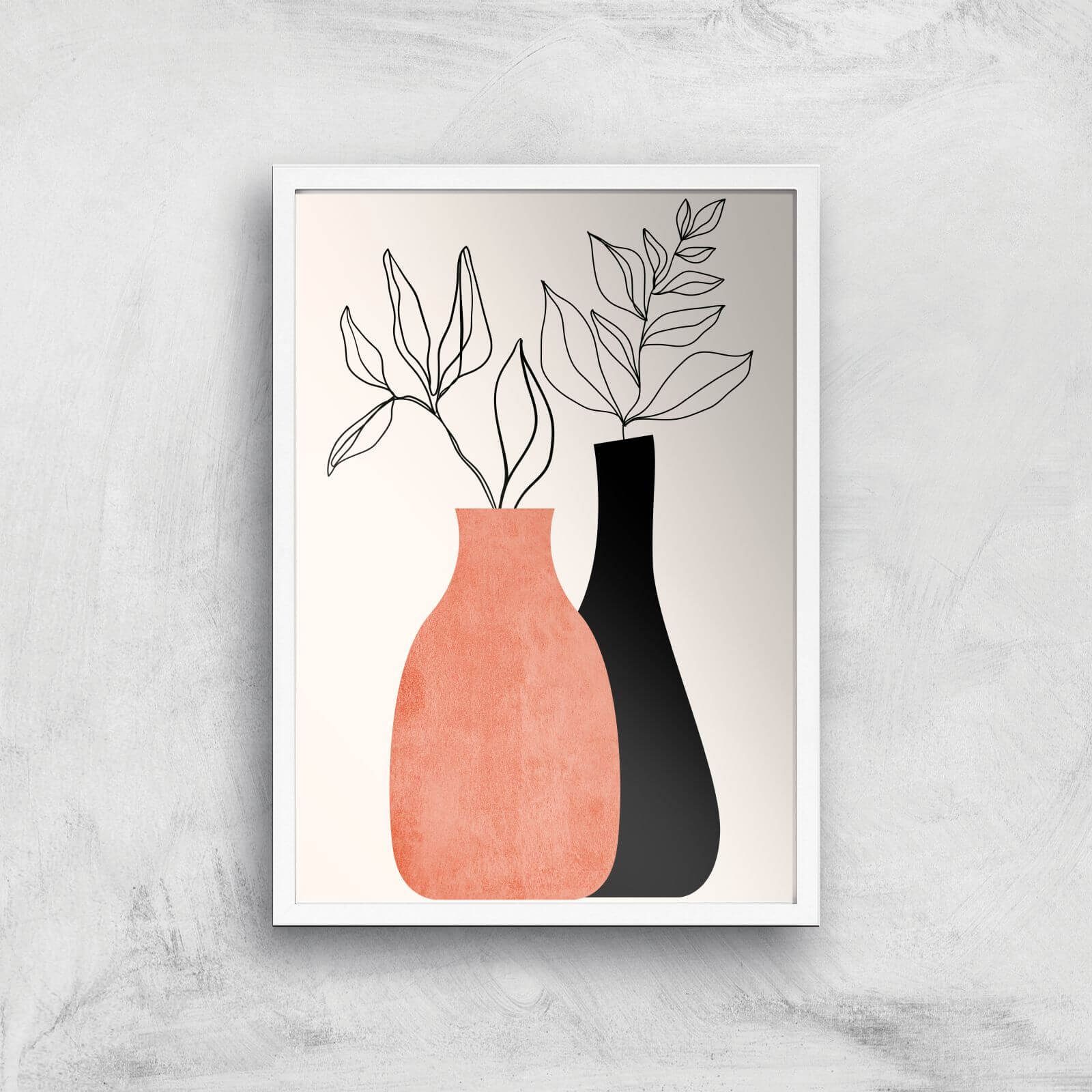 Borris Photography Madame & Monsieur Giclee Art Print - A3 - White Frame