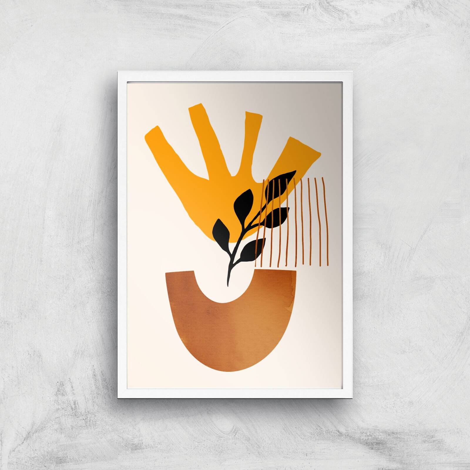 Borris Photography Mid Century Giclee Art Print - A3 - White Frame