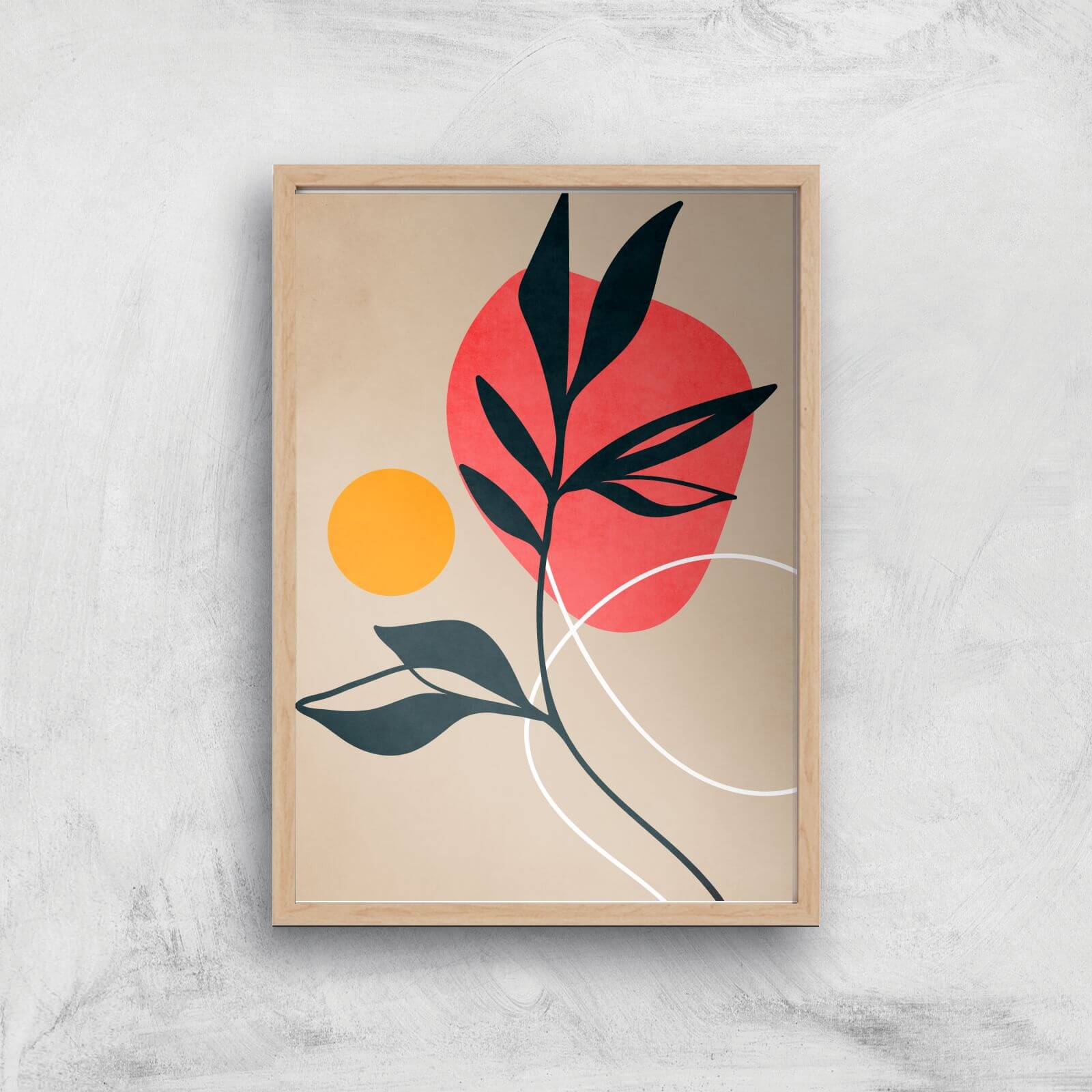 Borris Photography Memento Giclee Art Print - A4 - Wooden Frame