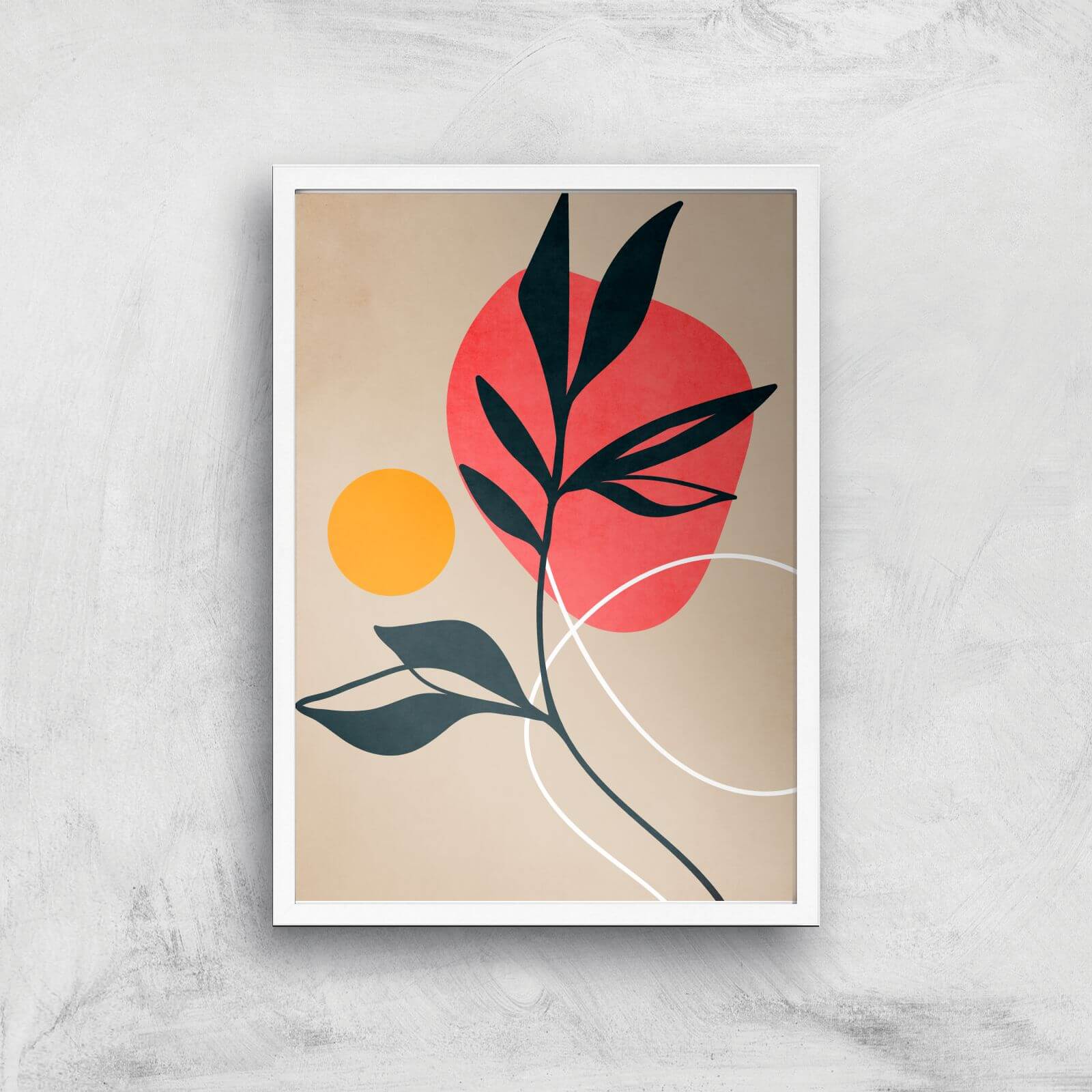 Borris Photography Memento Giclee Art Print - A4 - White Frame