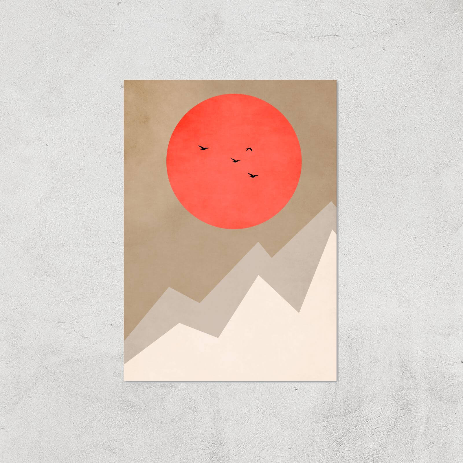 Borris Photography Mont Blanc Giclee Art Print - A2 - Print Only