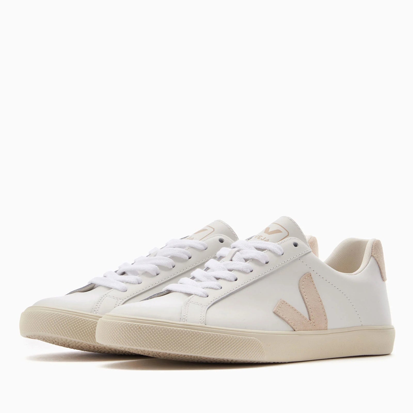 Veja Women's Esplar Leather Low-Top Trainers - Uk 7