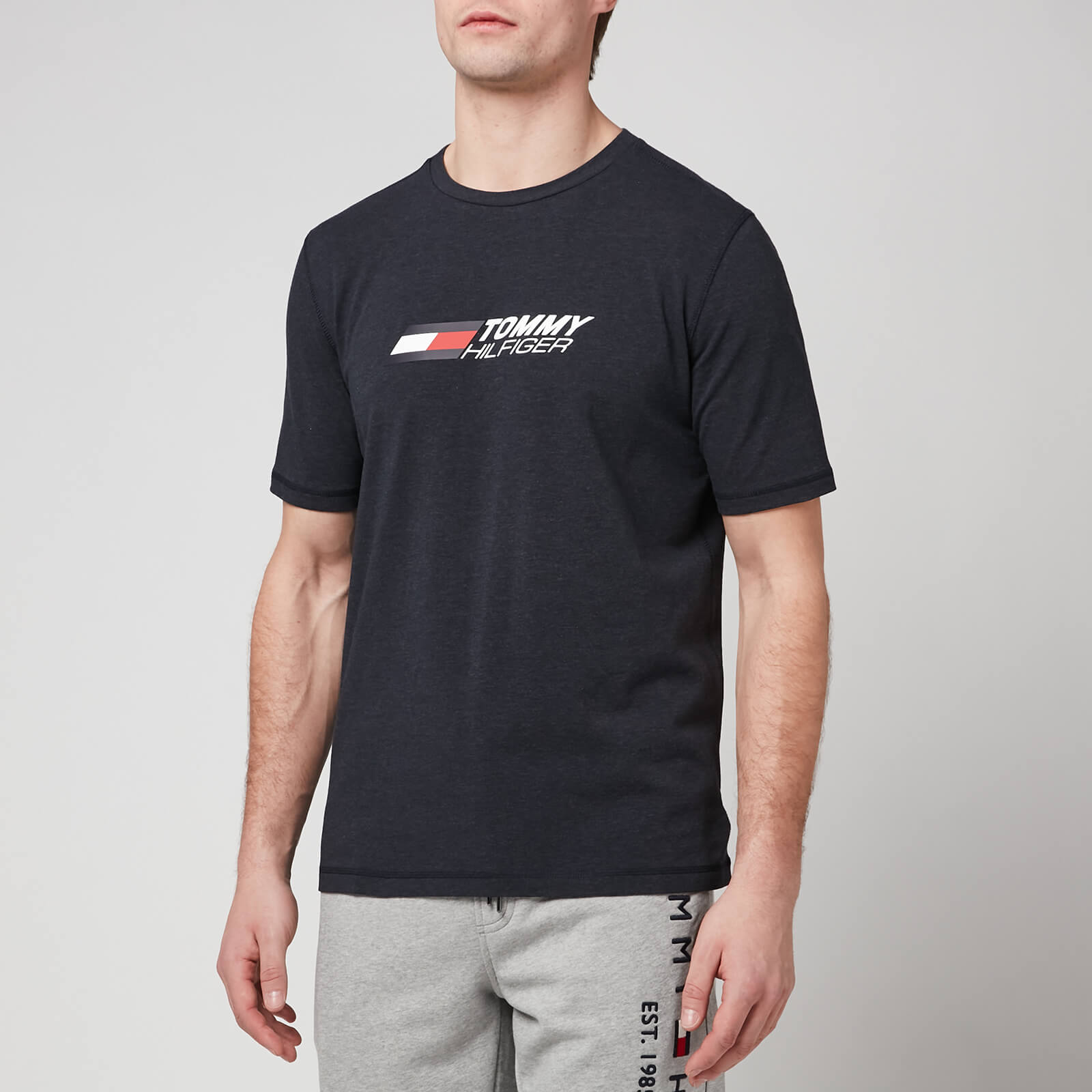 Tommy Hilfiger Men's Chest Logo T-Shirt - Desert Sky - S