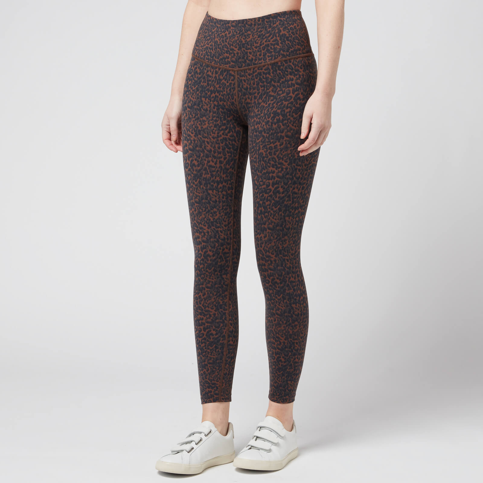 Varley Women's Let's Move High Rise 25' Leggings - Bronze Distorted Cheetah - XS