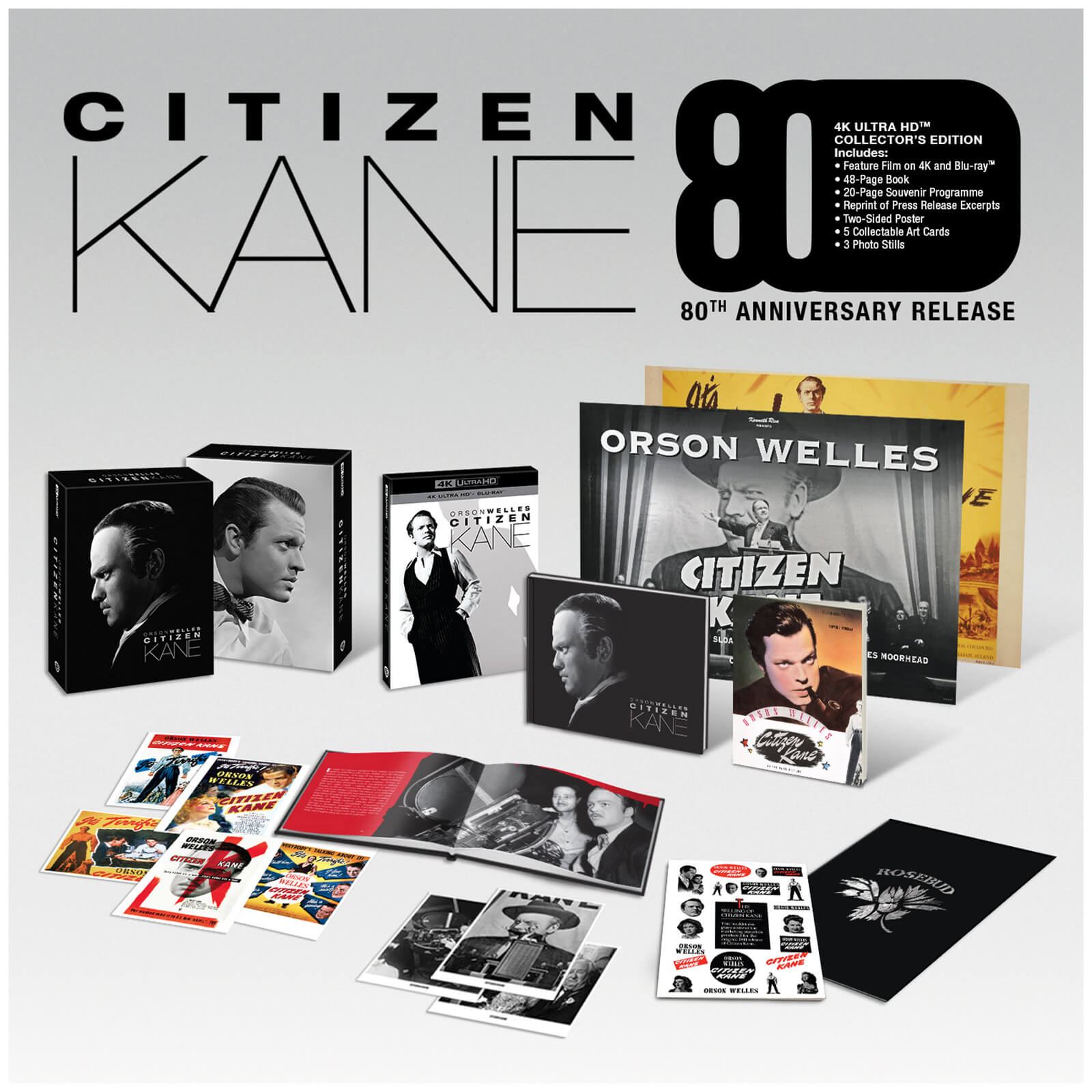 

Citizen Kane : Édition Collector 4K Ultra HD 80ème Anniversaire