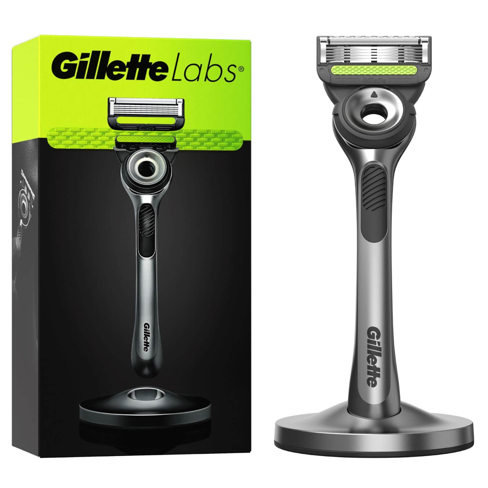 Gillette Labs Razor with Exfoliating Bar Silver