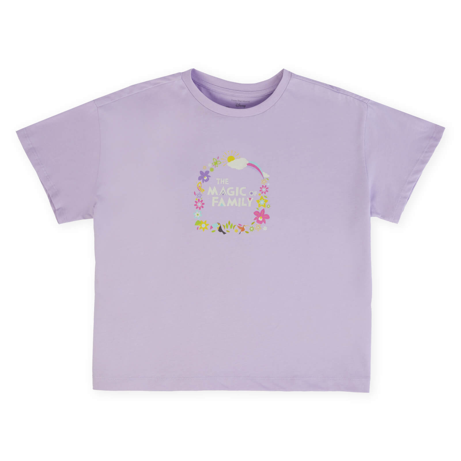 

Disney Magic Of Family Women's Cropped T-Shirt - Lilac - XS - Lilac