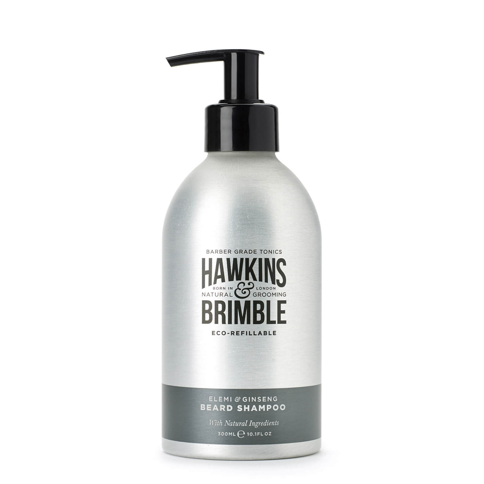 Hawkins & Brimble Beard Shampoo Eco-refillable 300ml In White