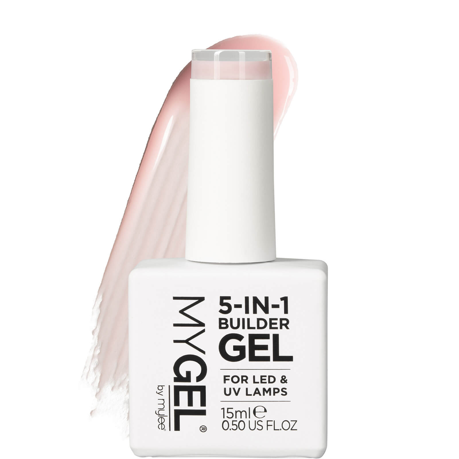Mylee 5-in-1 Builder Gel 15ml (Various Shades) - Light Pink