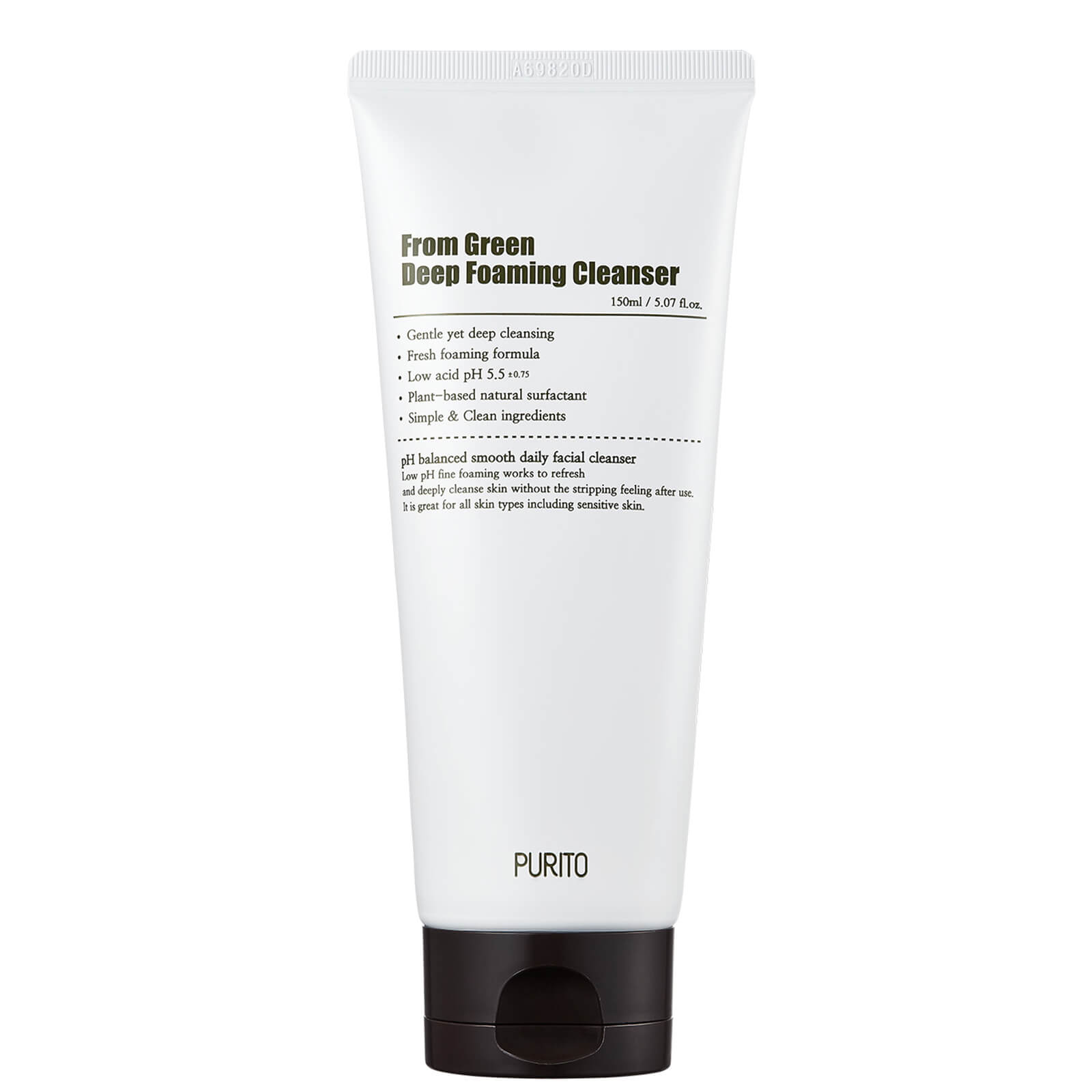 PURITO From Green Deep Foaming Cleanser 150ml
