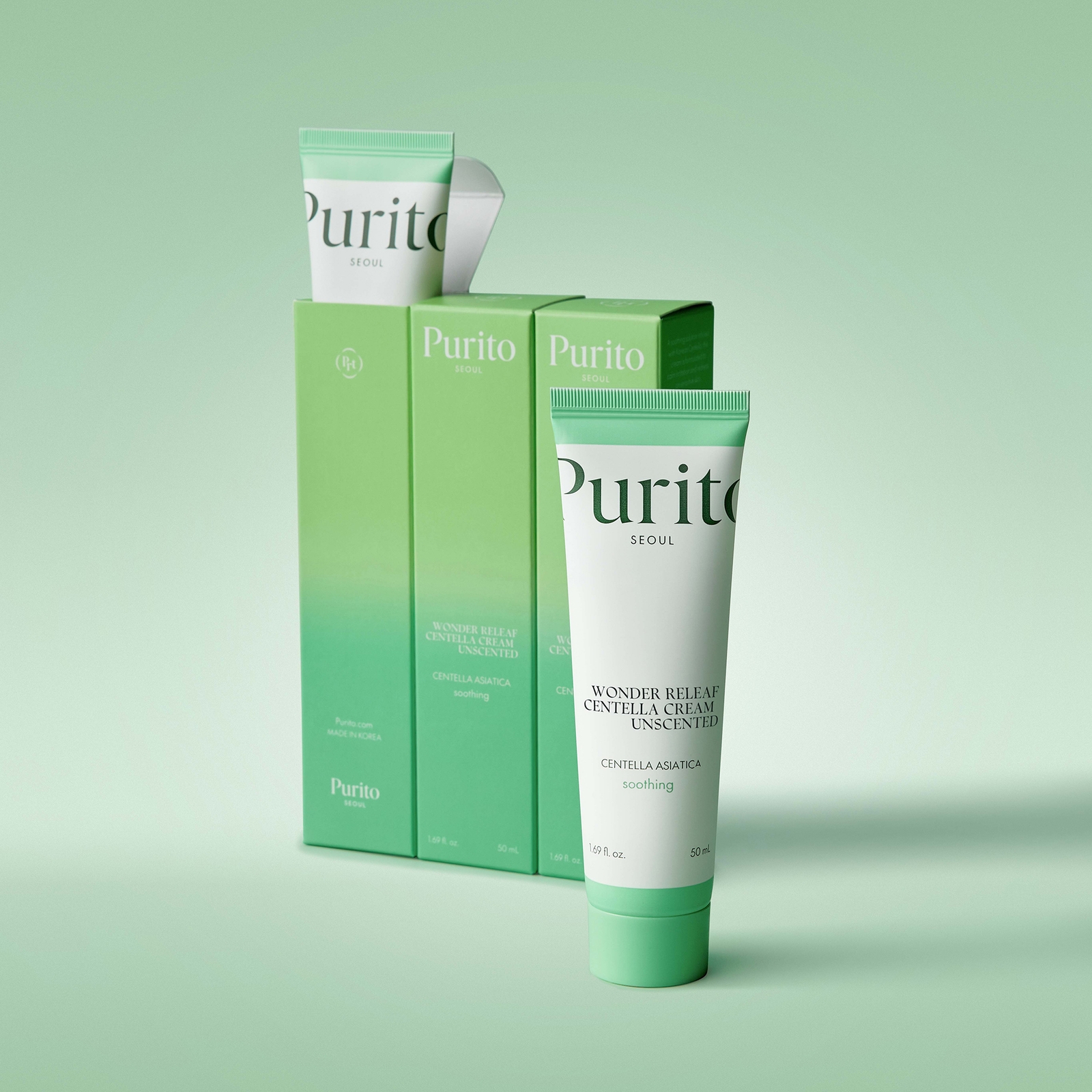 Thumbnail - PURITO Wonder Releaf Centella Unscented Cream 50ml
