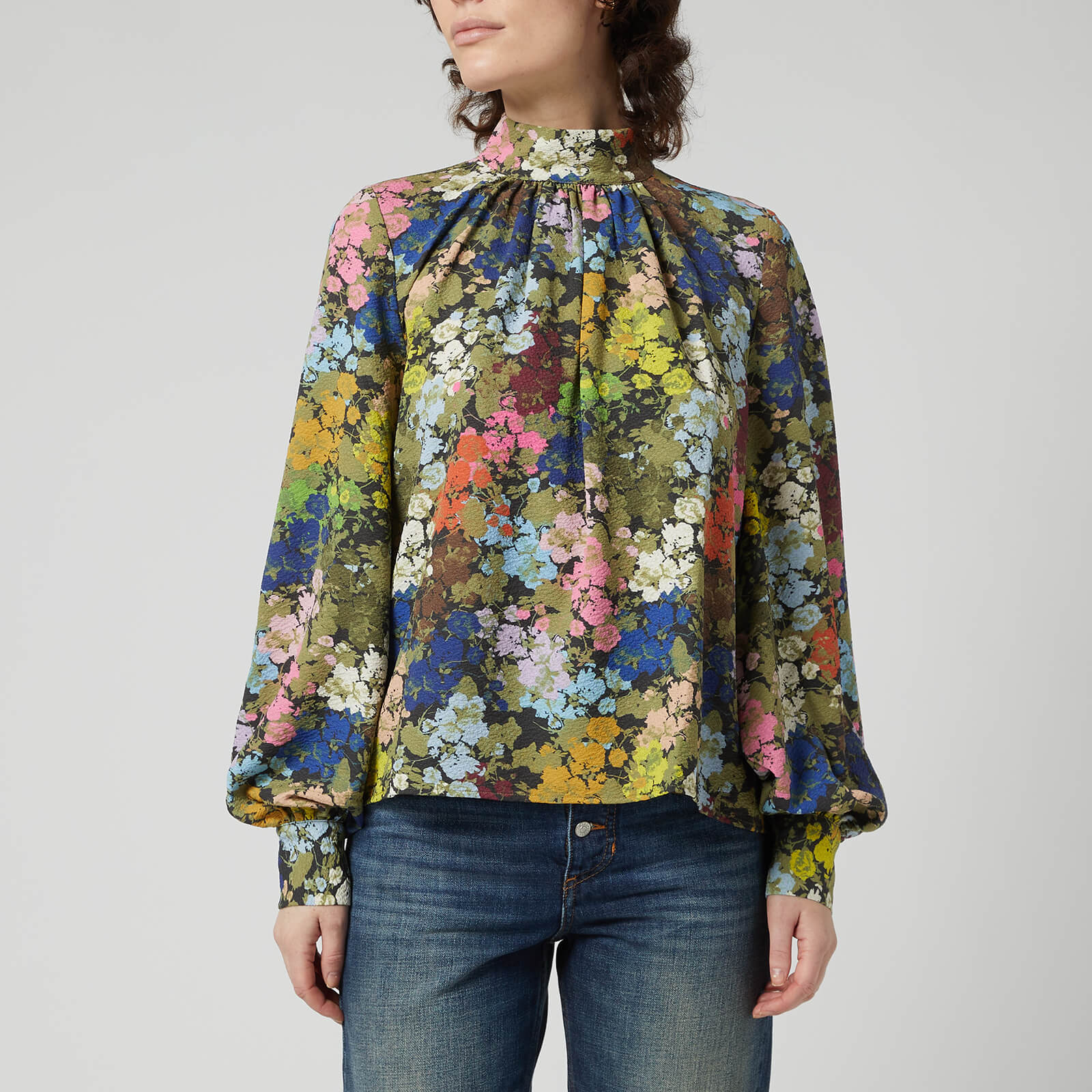 Stine Goya Women's Eddy Blouse - Jungle Bloom - S