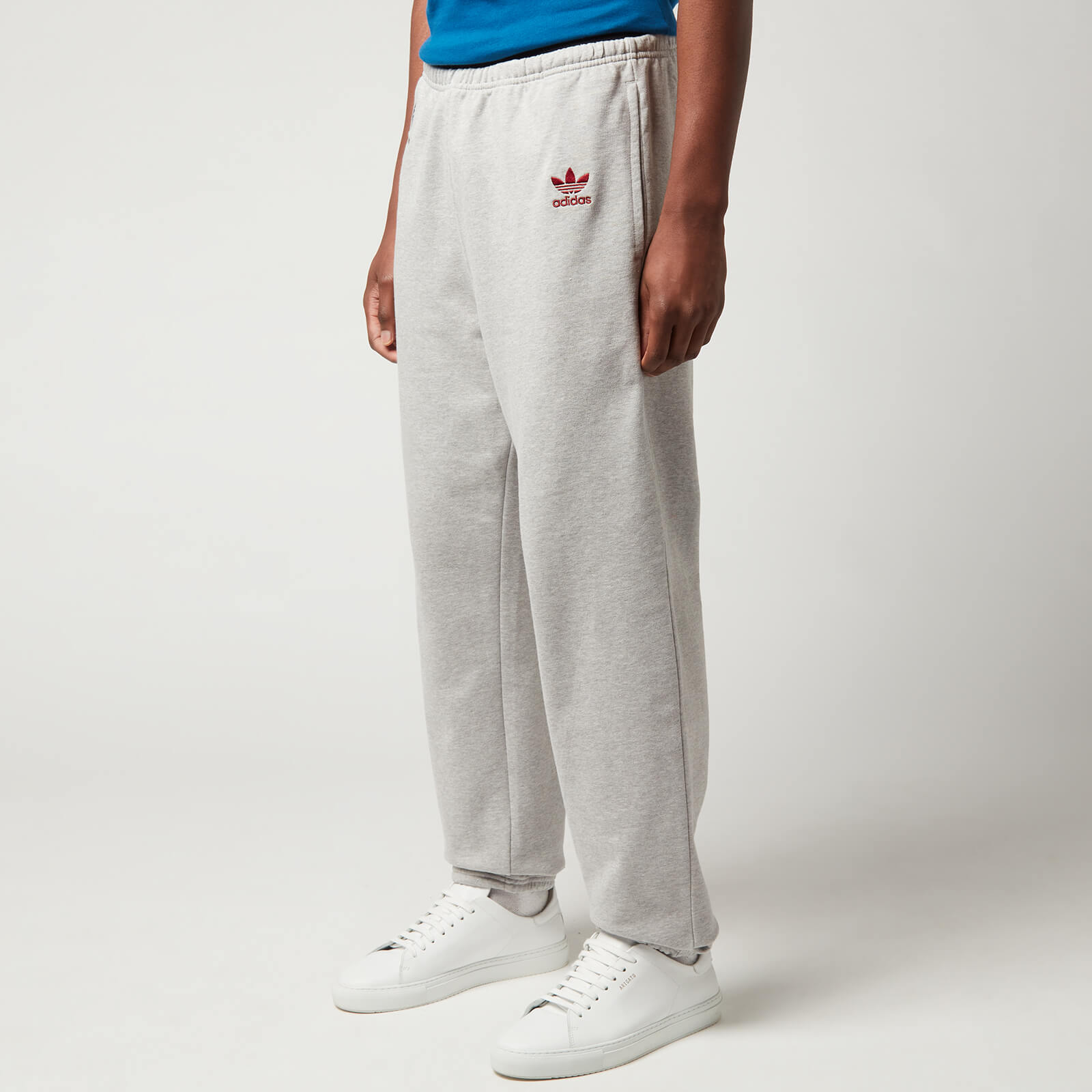 adidas X Wales Bonner Men's Fleece Pants - Medium Grey Heather - XL