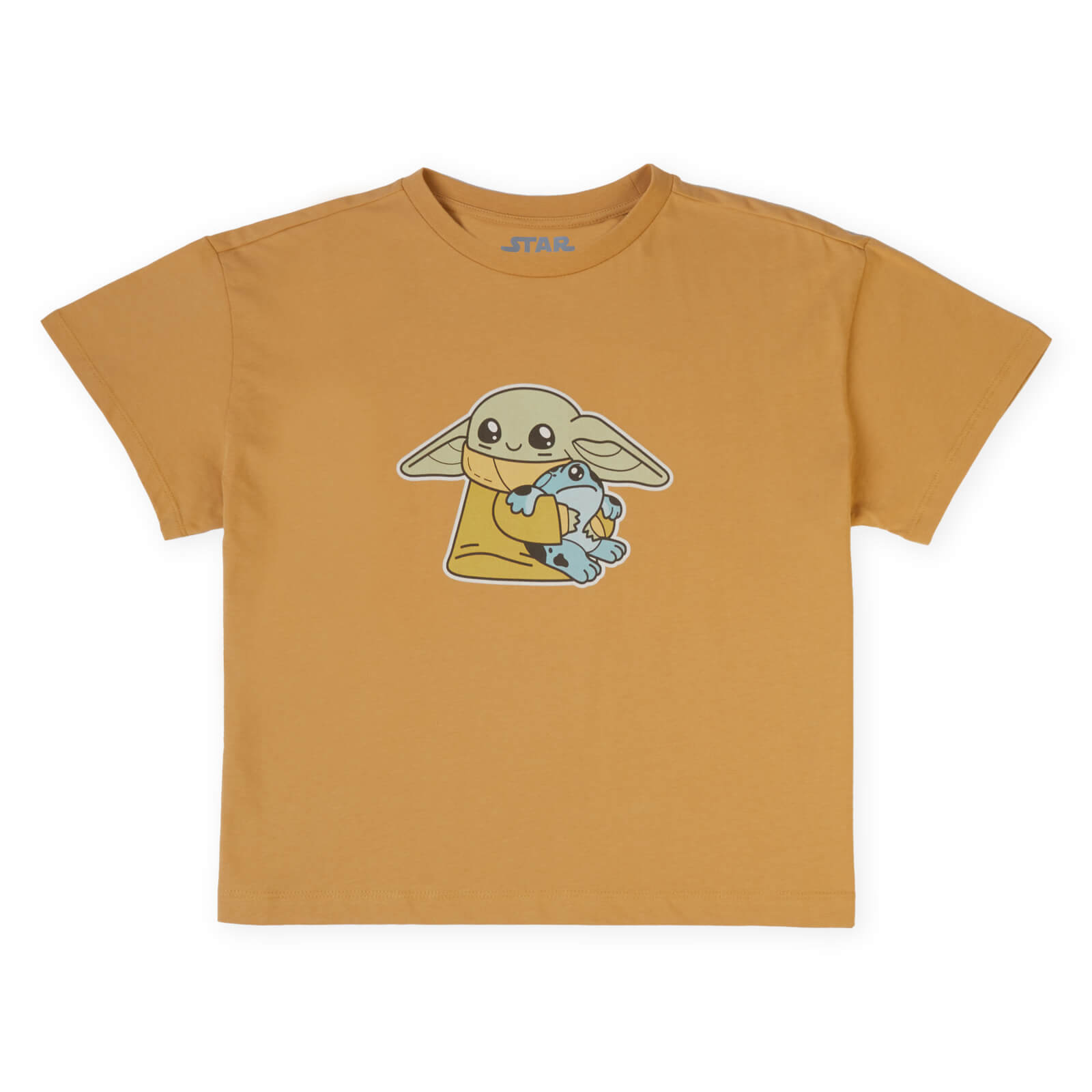 Star Wars Yoda Friend Women's Cropped T-Shirt - Tan - XL - Tan