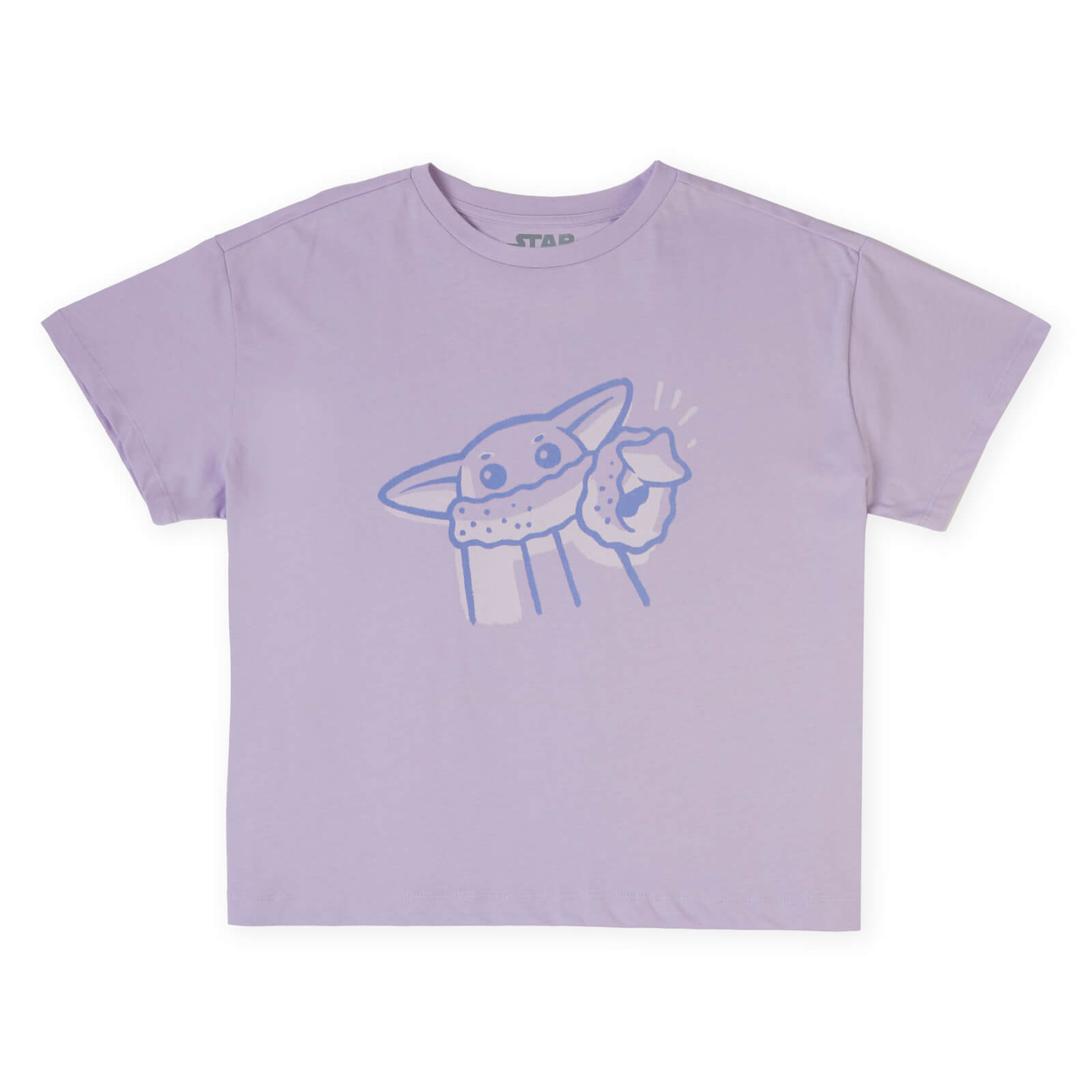 

Star Wars Yoda Power Women's Cropped T-Shirt - Lilac - XS - Lilac