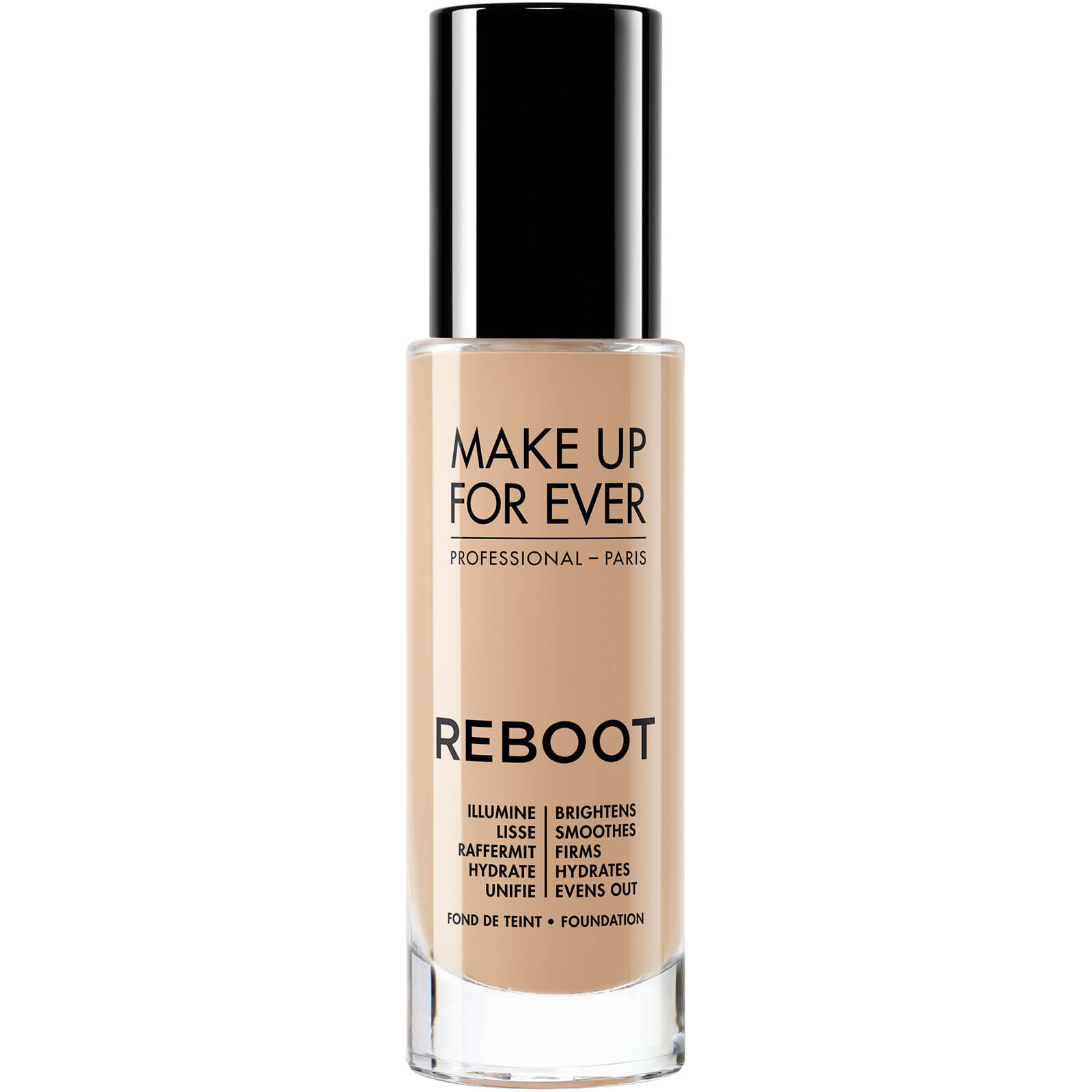 MAKE UP FOR EVER reboot Active Care Revitalizing Foundation 30ml (Various Shades) - -  Y355-Neutral Beige