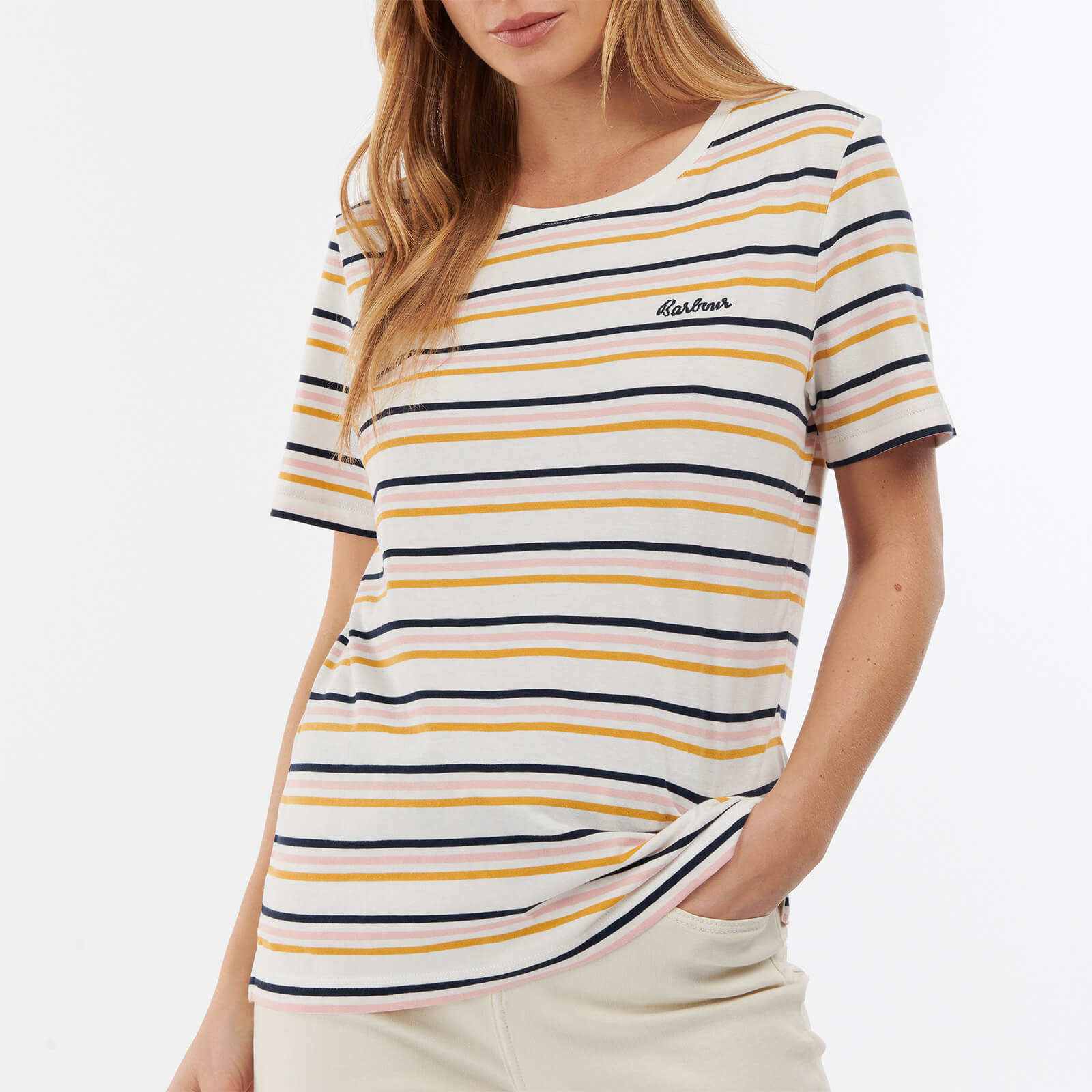 Barbour Women's Picnic T-Shirt - Cloud Stripe - UK 8