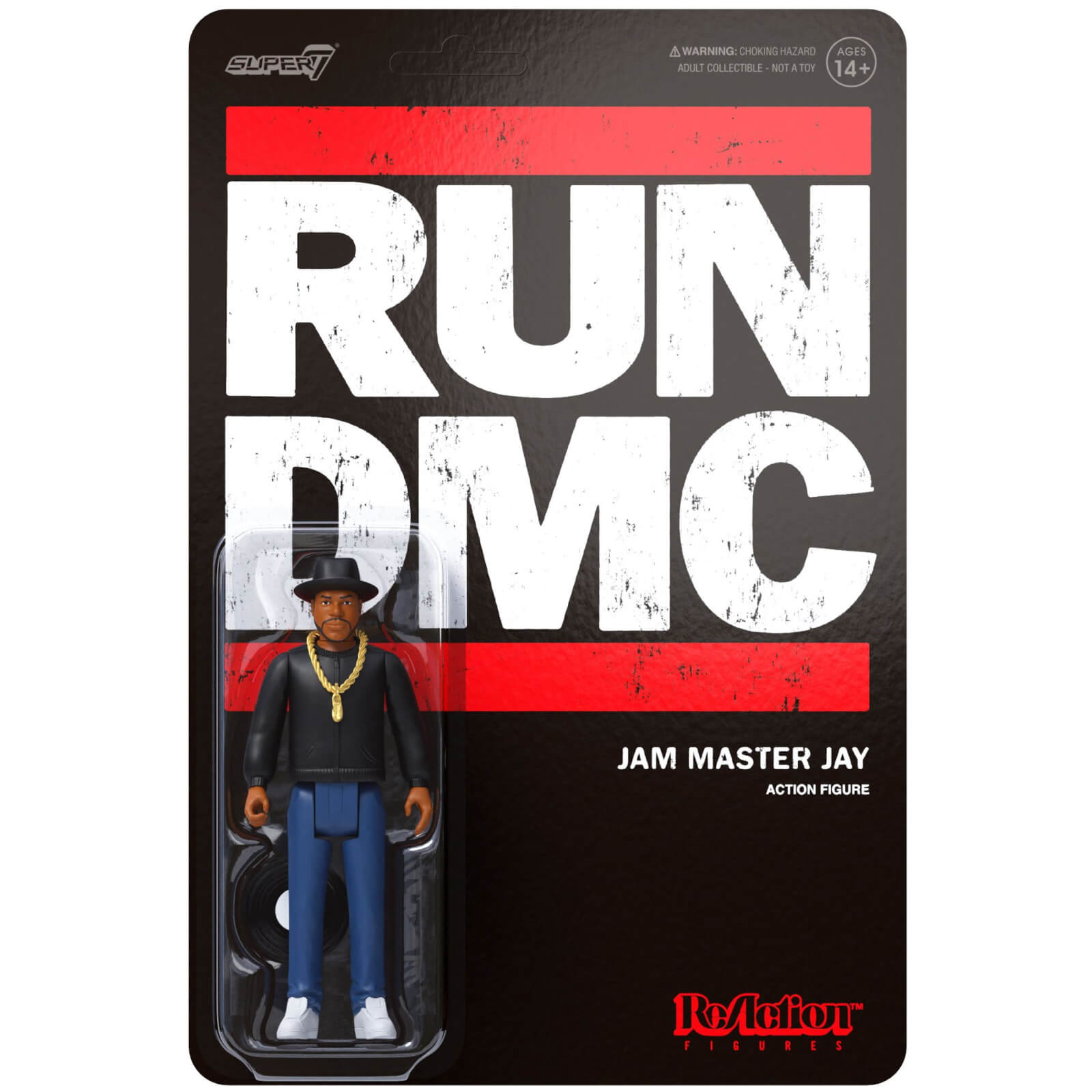 Super7 RUN DMC ReAction Figure - Jam Master Jay