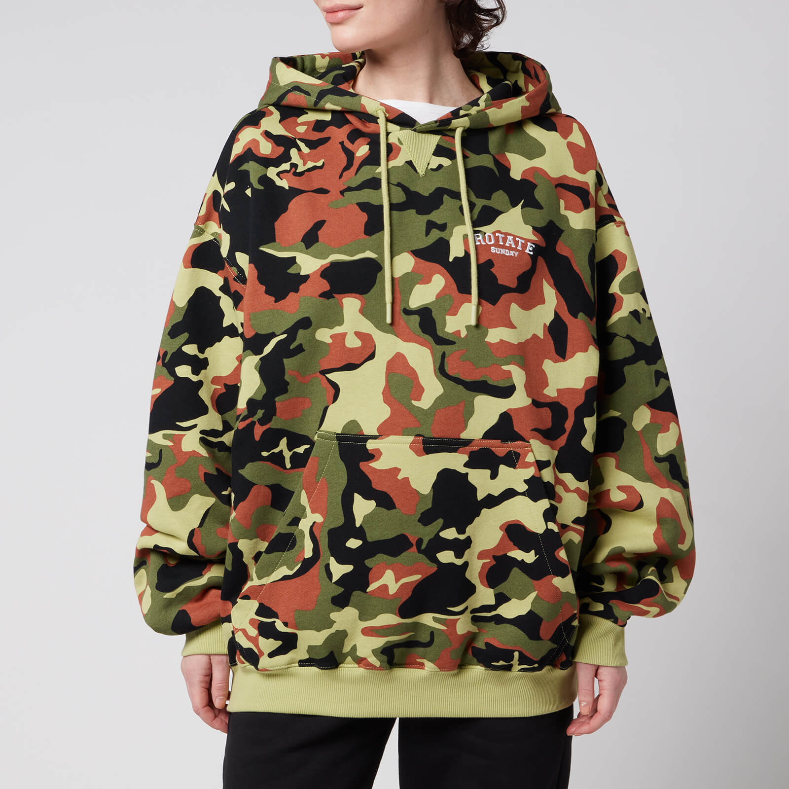 ROTATE Birger Christensen Women's Violana Hoodie - Olivine Comb - XS