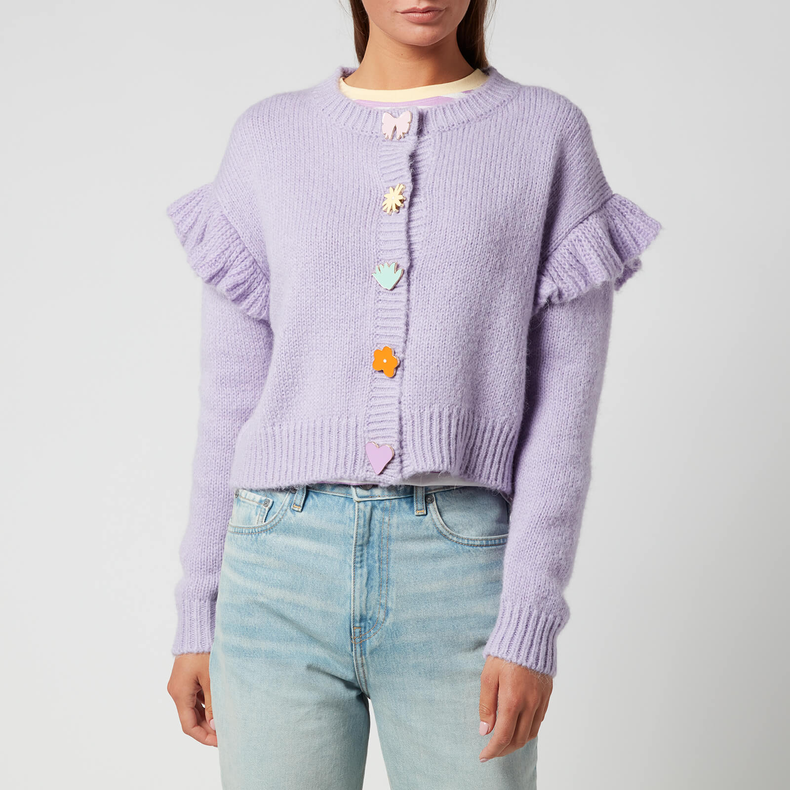 Olivia Rubin Women's Rosalie Cardigan - Lilac - XS