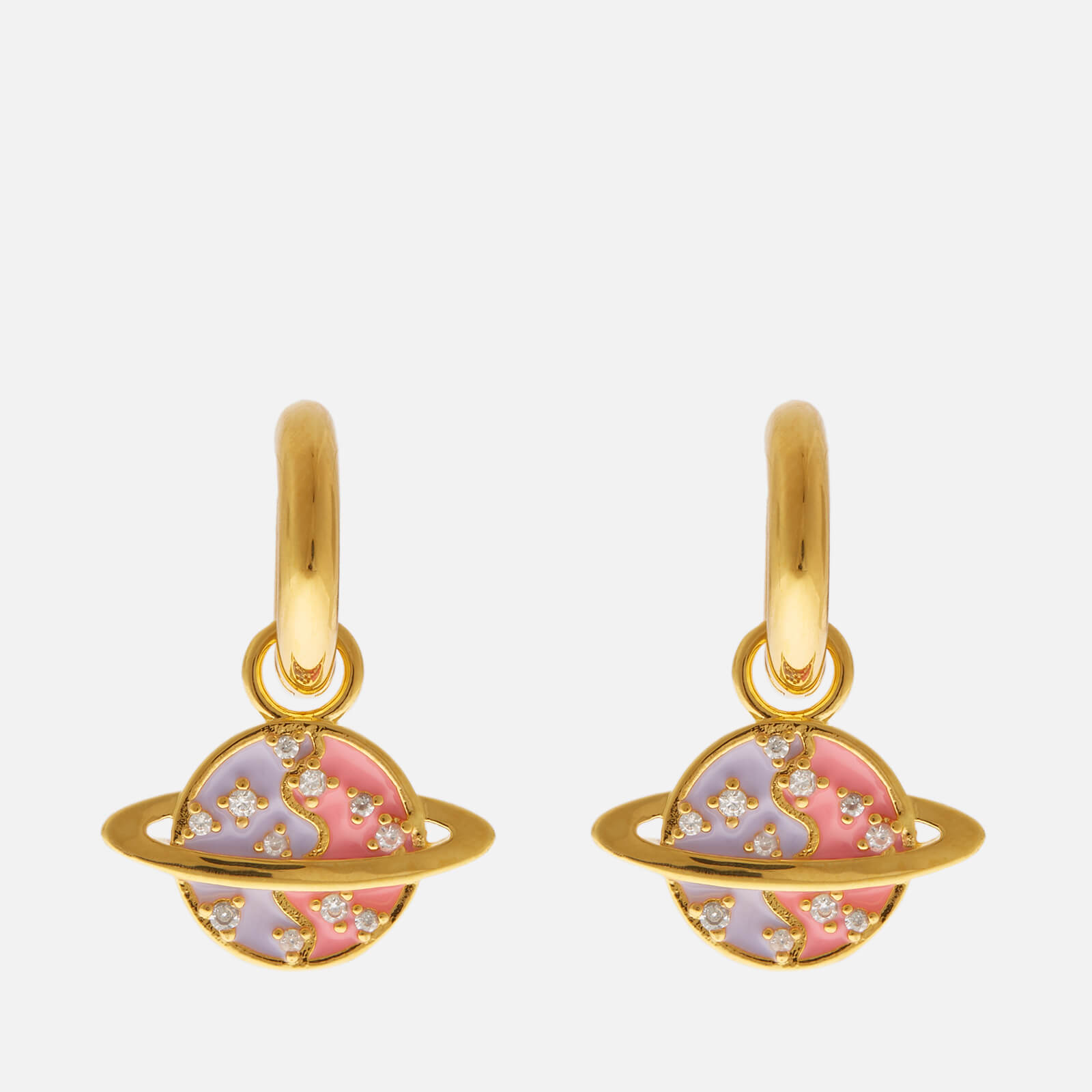July Child Women's Out Of This World Earrings - Gold