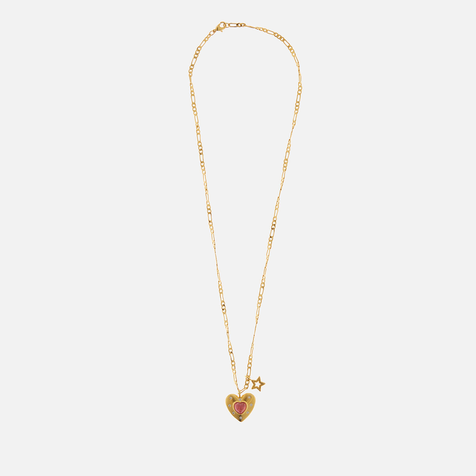 July Child Women's Cosmic Love Necklace - Gold