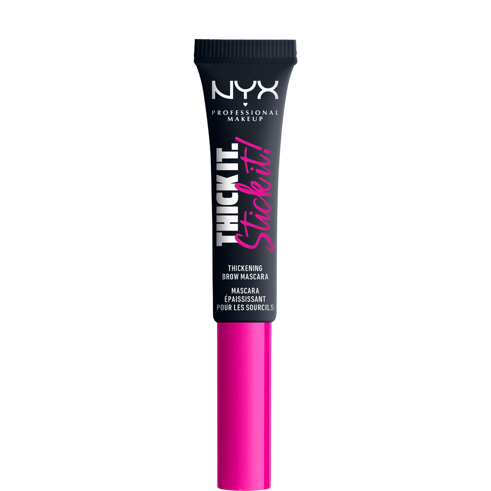 NYX Professional Makeup Thick It. Stick It! Brow Mascara (Various Shades) - Black