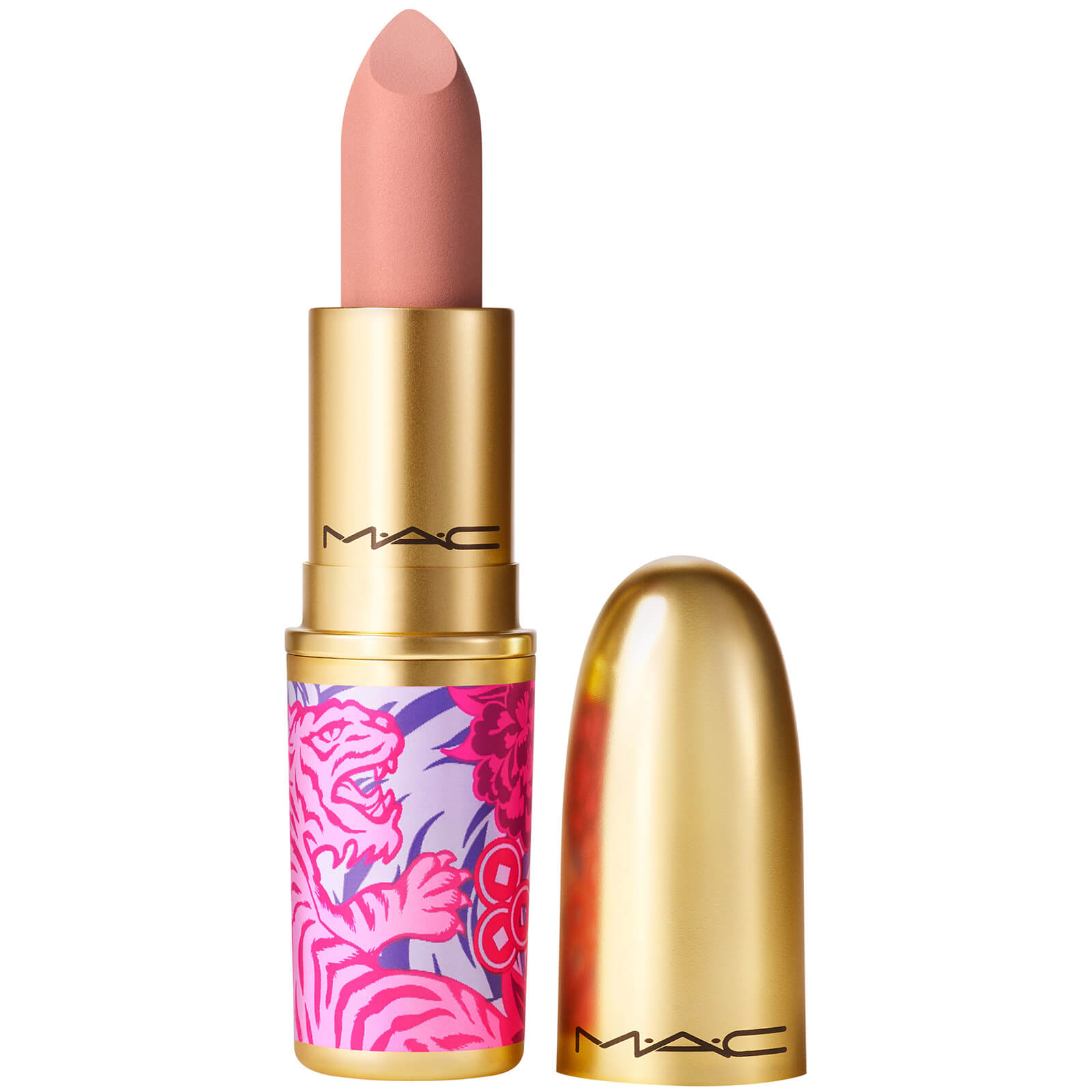 

MAC Powder Kiss Lipstick Lunar Luck 3g (Various Shades) - Enveloped in Luck