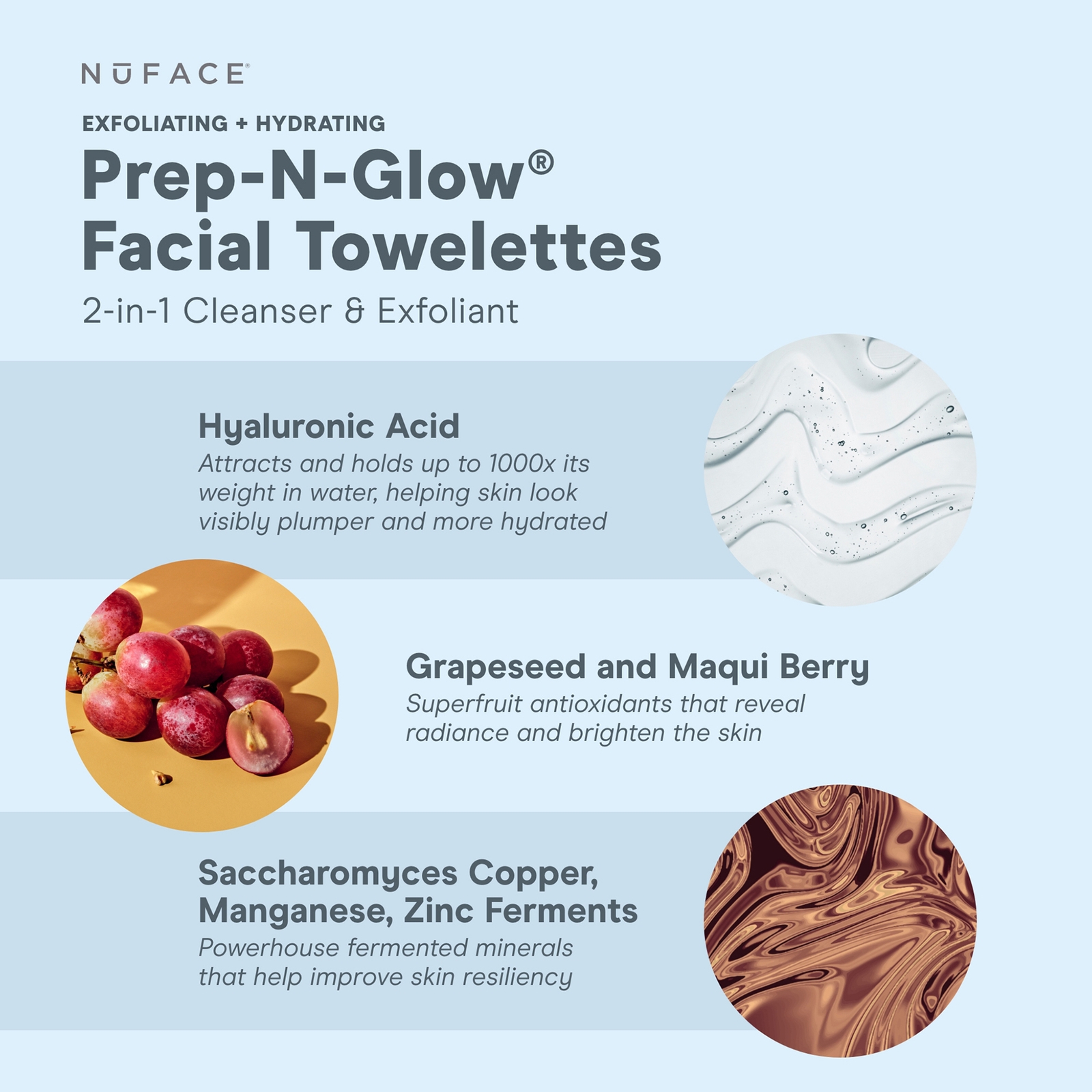 Thumbnail - NuFACE Prep-N-Glow Facial Towelette (20 Pack)